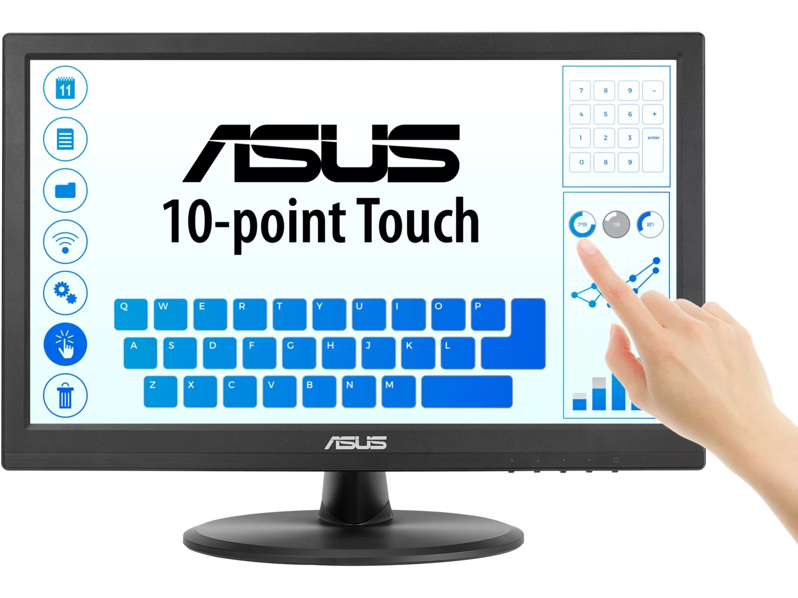 ASUS 16" touch skärm VT169HE Bildskärmar