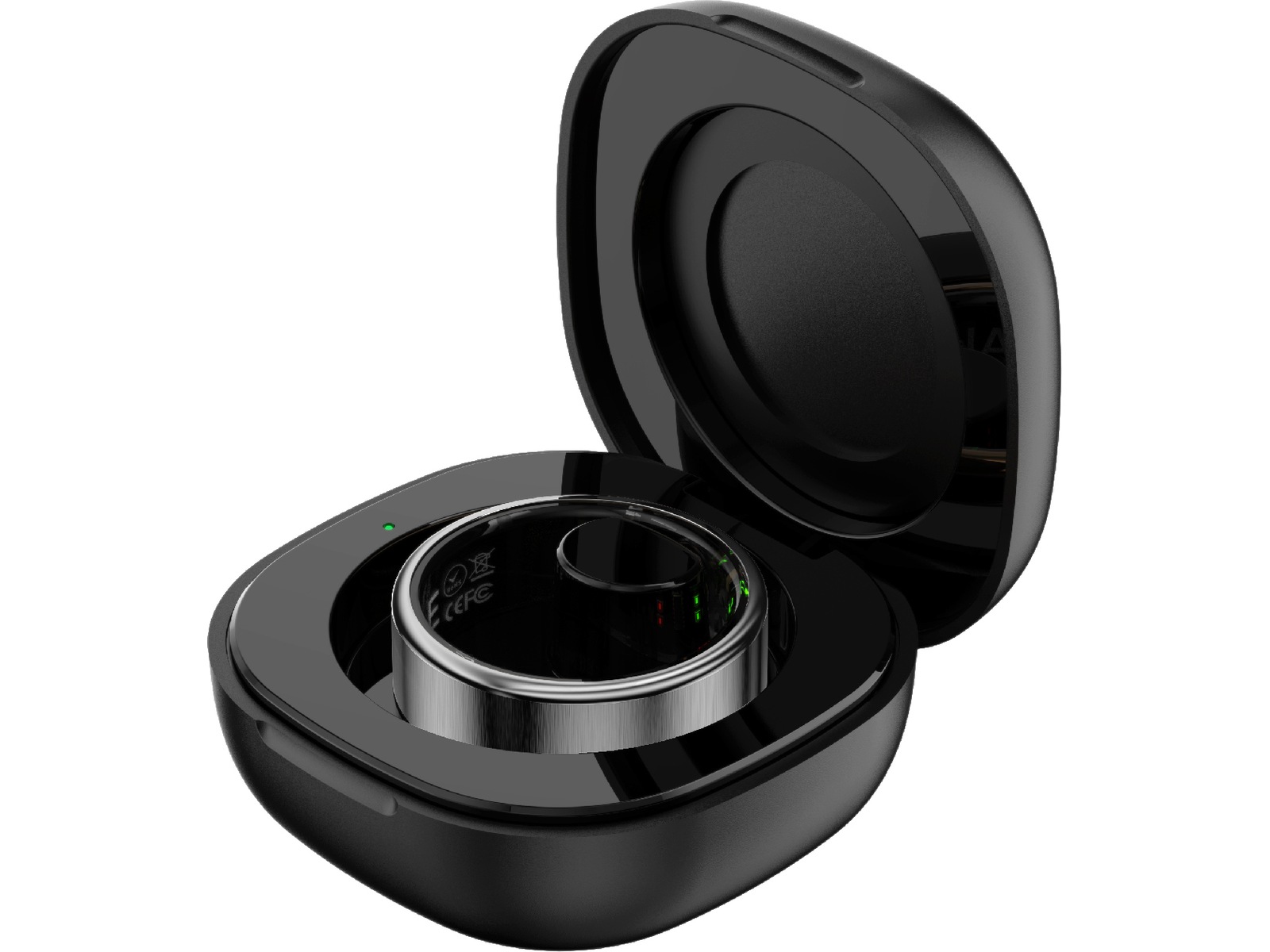 Haale II Smart Ring str. 10 (borstad silver) -B-Grade Demo tillbehör till mobiler & smartwatches
