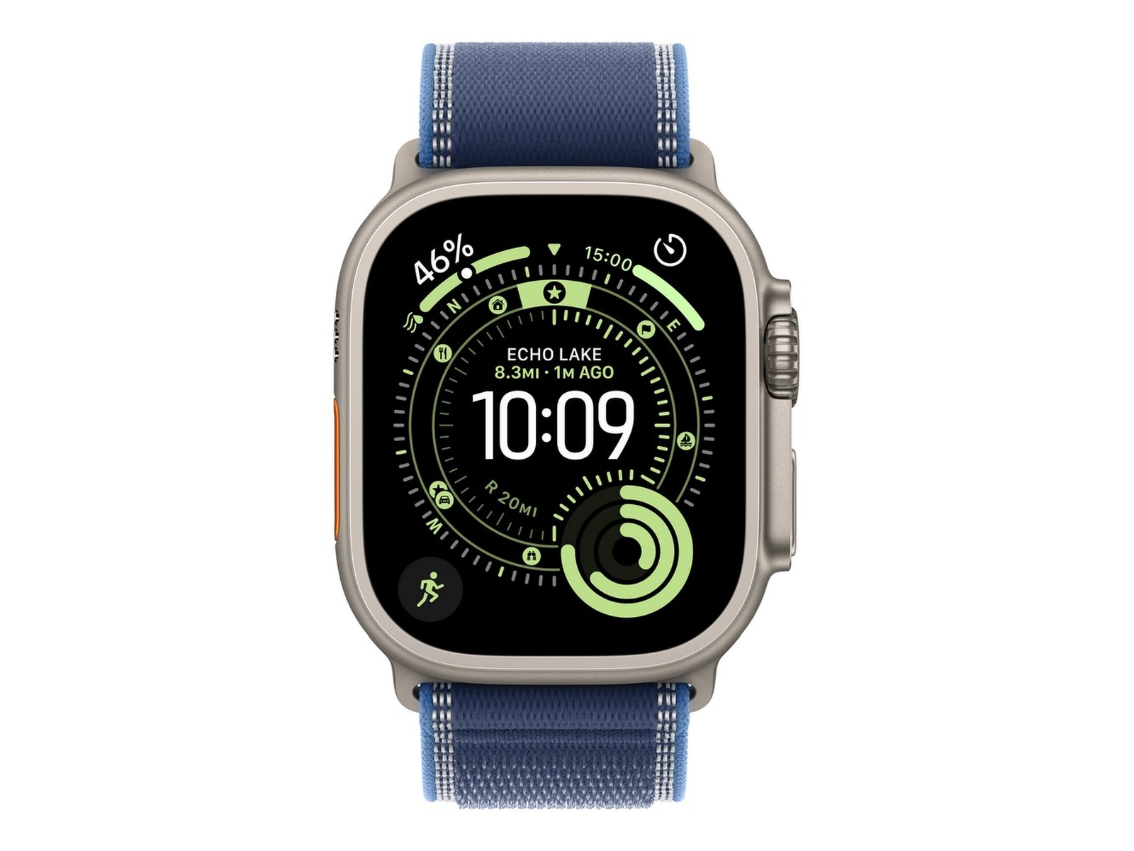 Apple Watch Ultra 3 49mm GPS + LTE Titan (naturlig) -B-Grade Demo watches