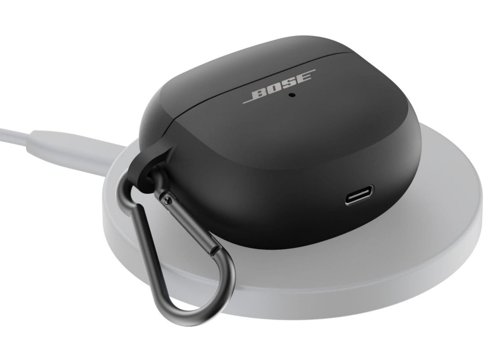 Bose Ultra trådlöst laddningsetui silikonfodral (svart) -B-Grade Demo headset