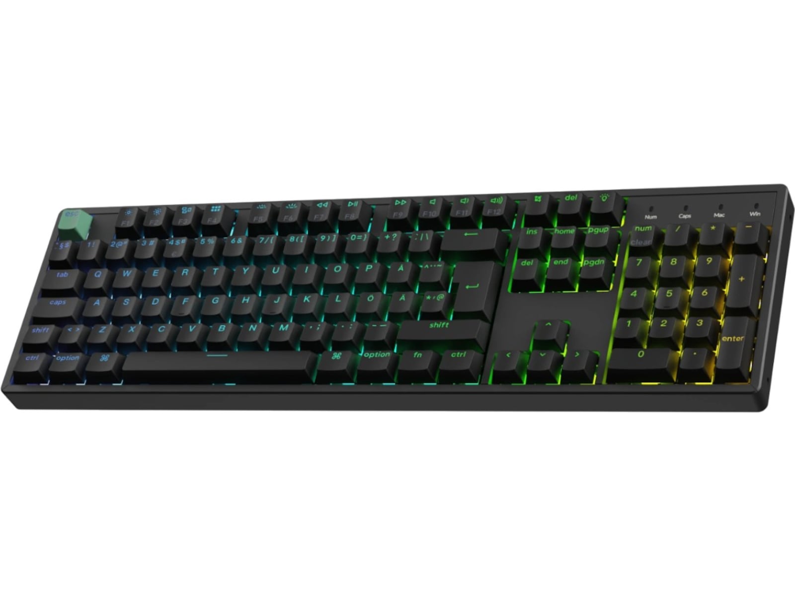 Keychron K10 HE Trådlöst Gamingtangentbord (svart) Gamingtangentbord