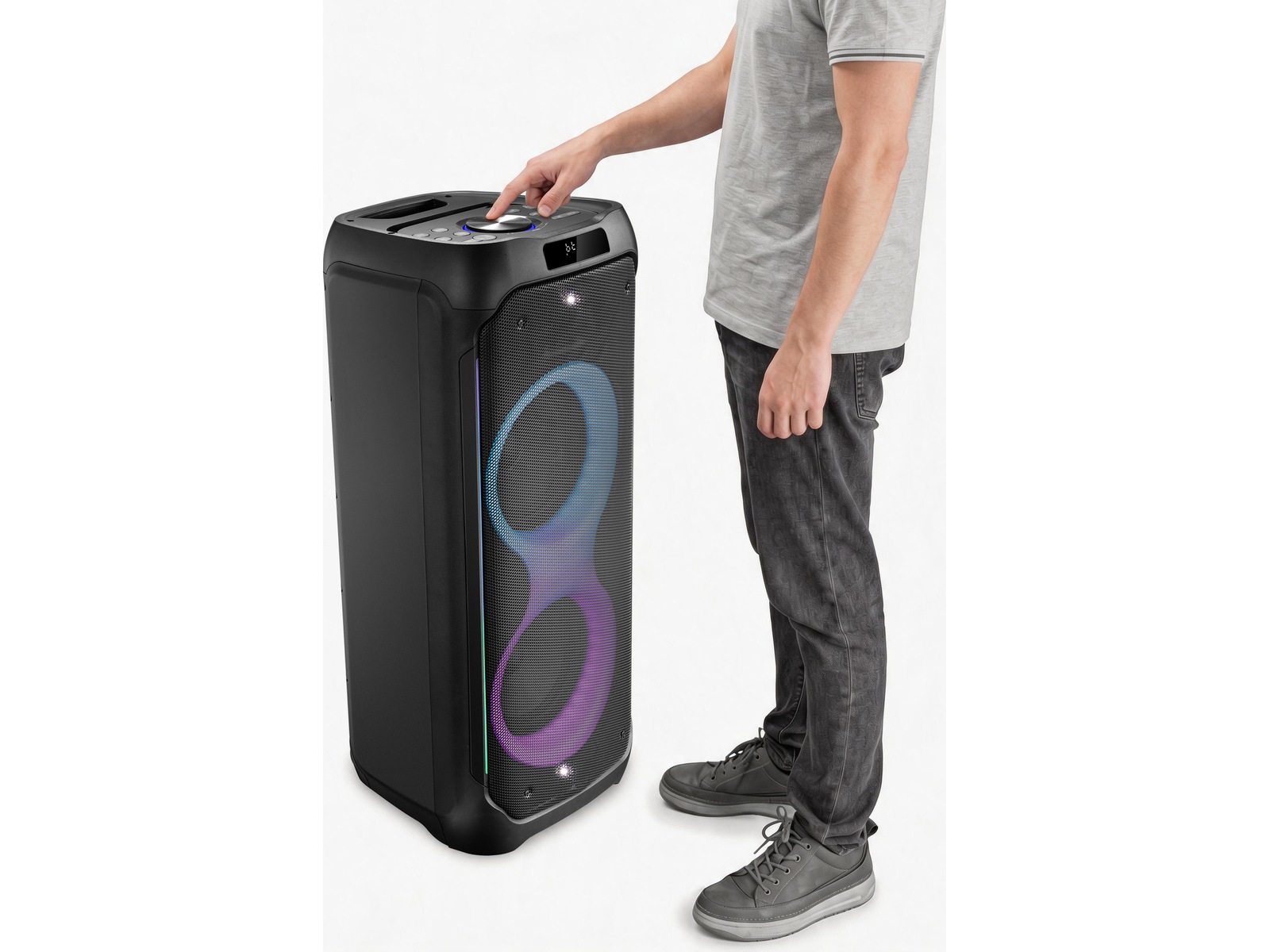Andersson Party Speaker 240W Dual 9" Subwoofers Trådlös / Bluetooth högtalare