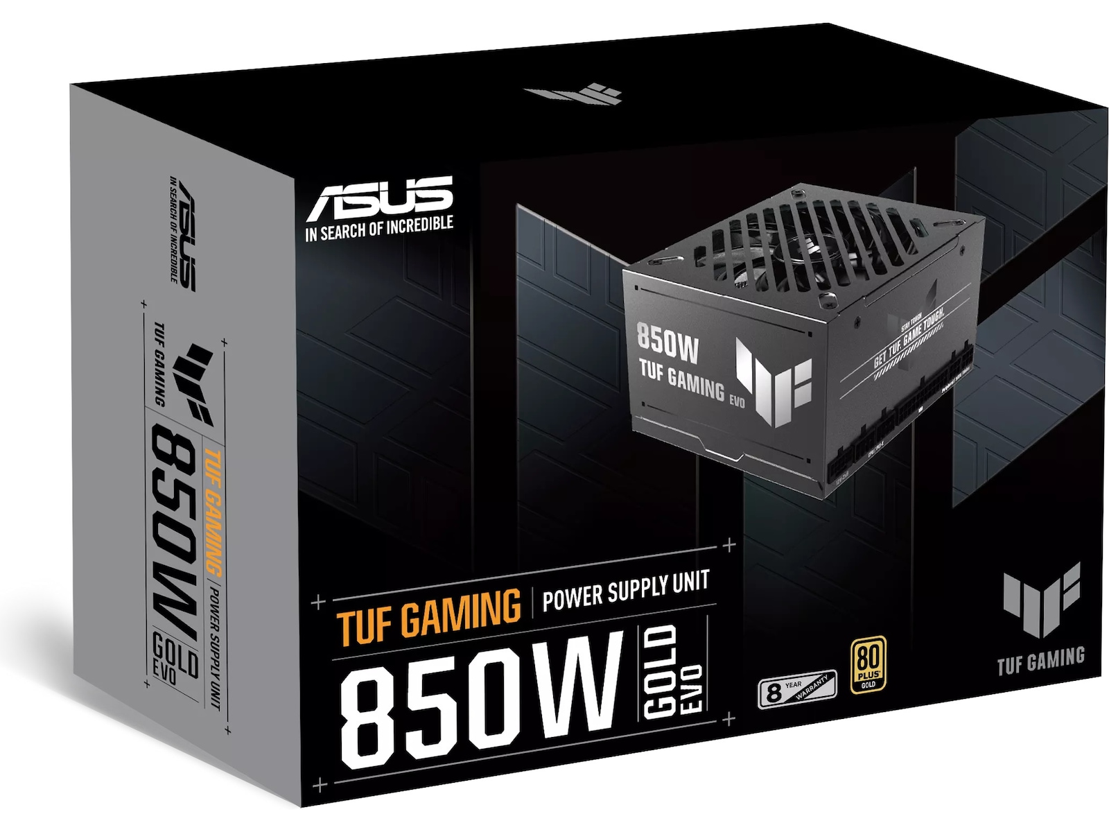 Asus TUF Gaming 850W GOLD EVO PSU Nätaggregat