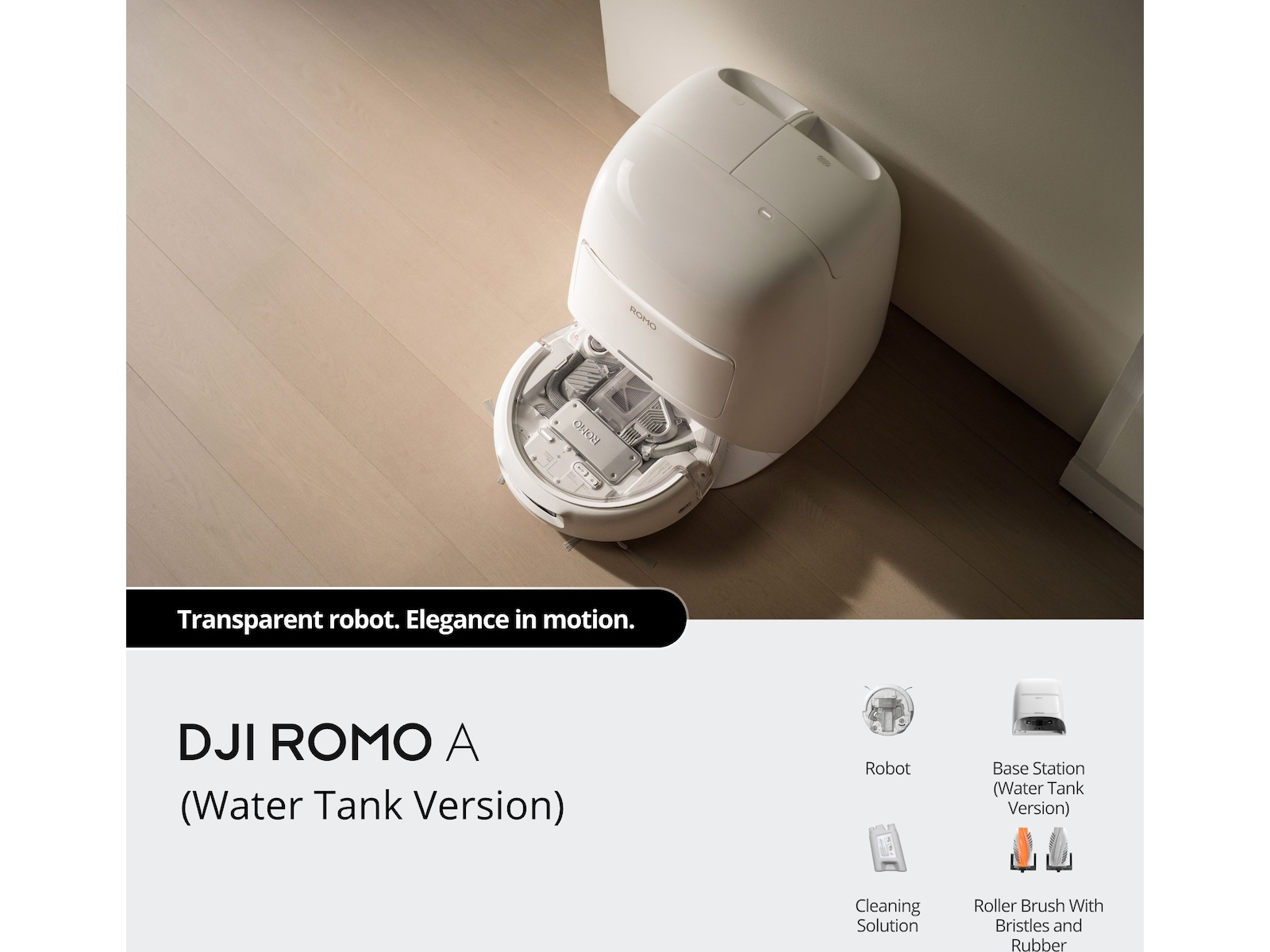 DJI ROMO Robotdammsugare Robotdammsugare