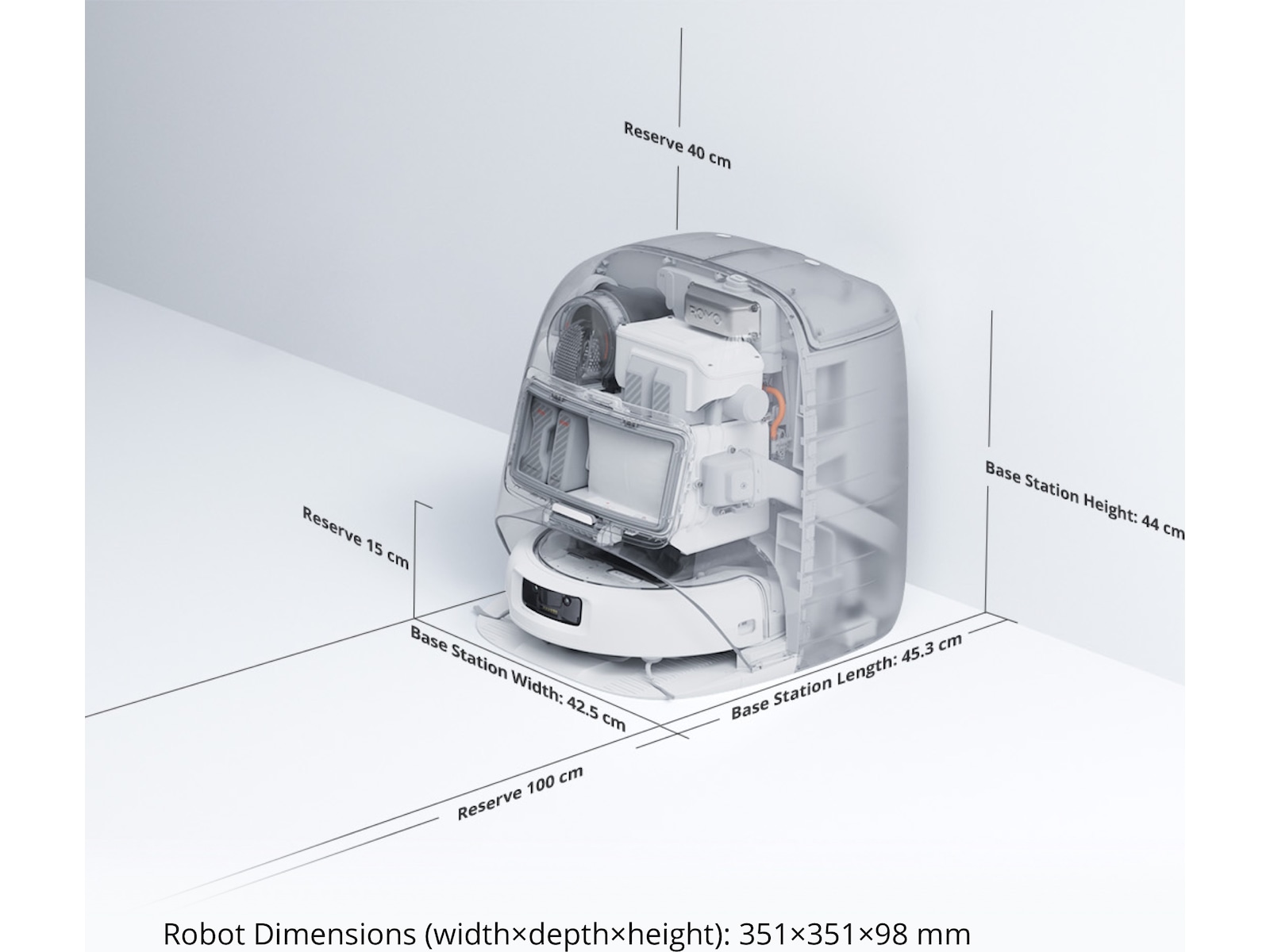 DJI ROMO P robotdammsugare Robotdammsugare