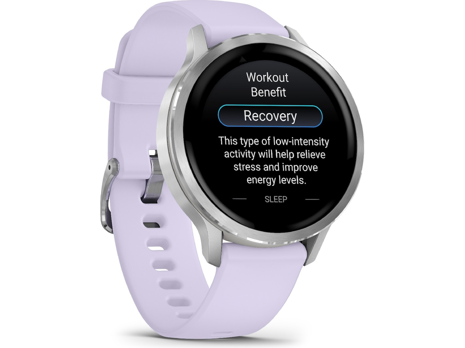 Garmin Venu 4 41mm GPS (silver/periwinkle) -B-Grade Demo watches