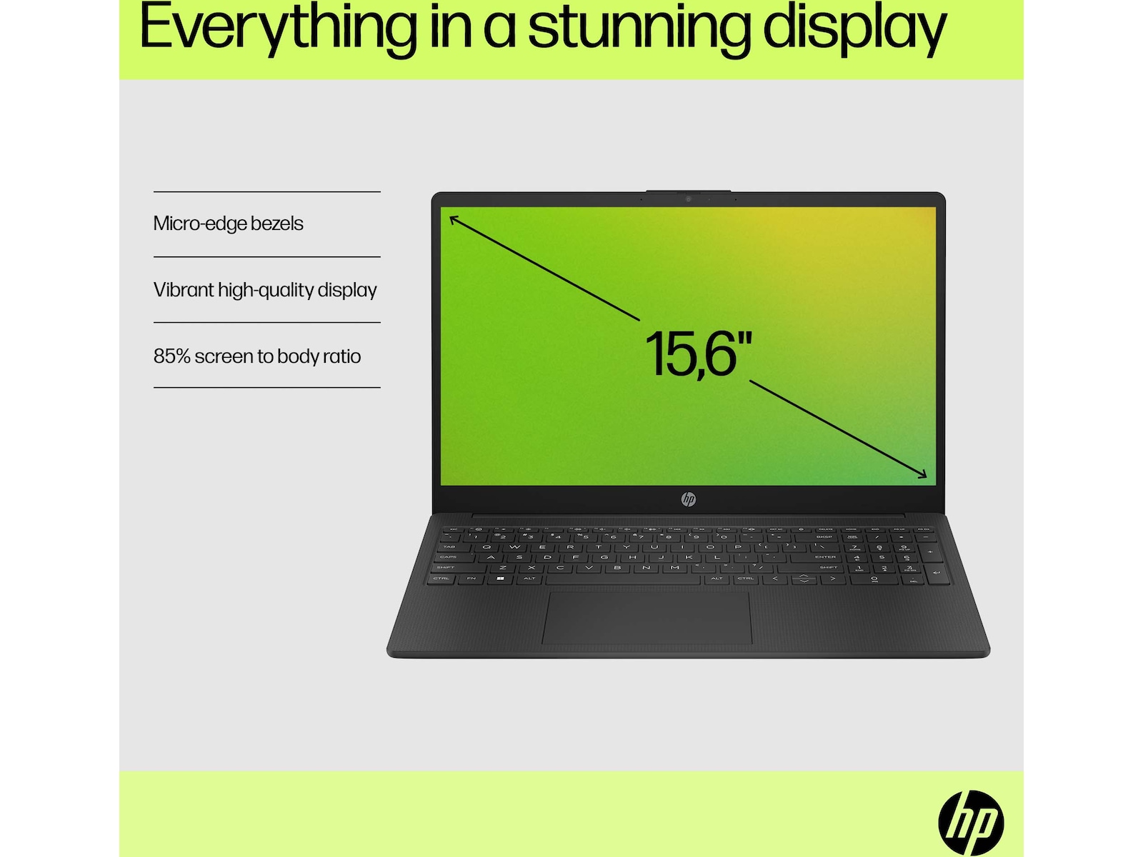 HP Laptop 15-fd0060no 15,6" FHD -B-Grade Demo bärbara datorer