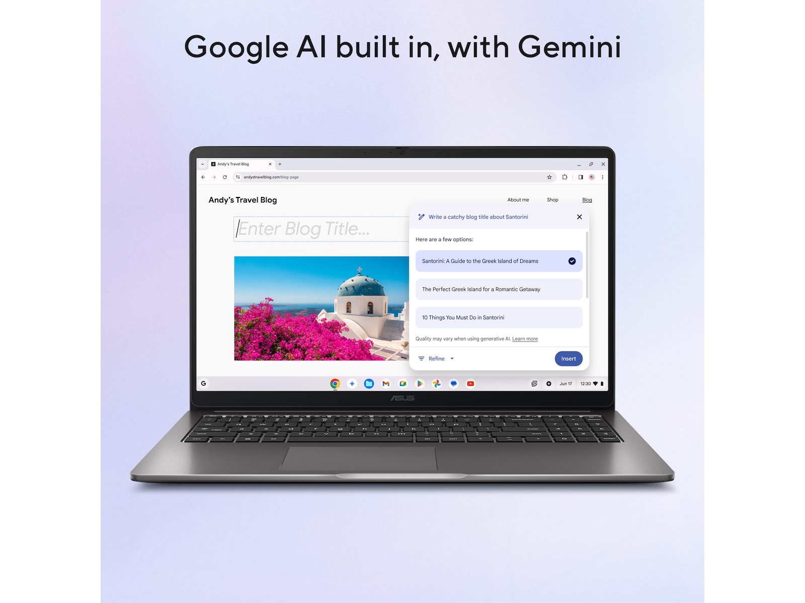 ASUS Chromebook Plus CX15 15,6" FHD Datorer - Bärbara / laptop