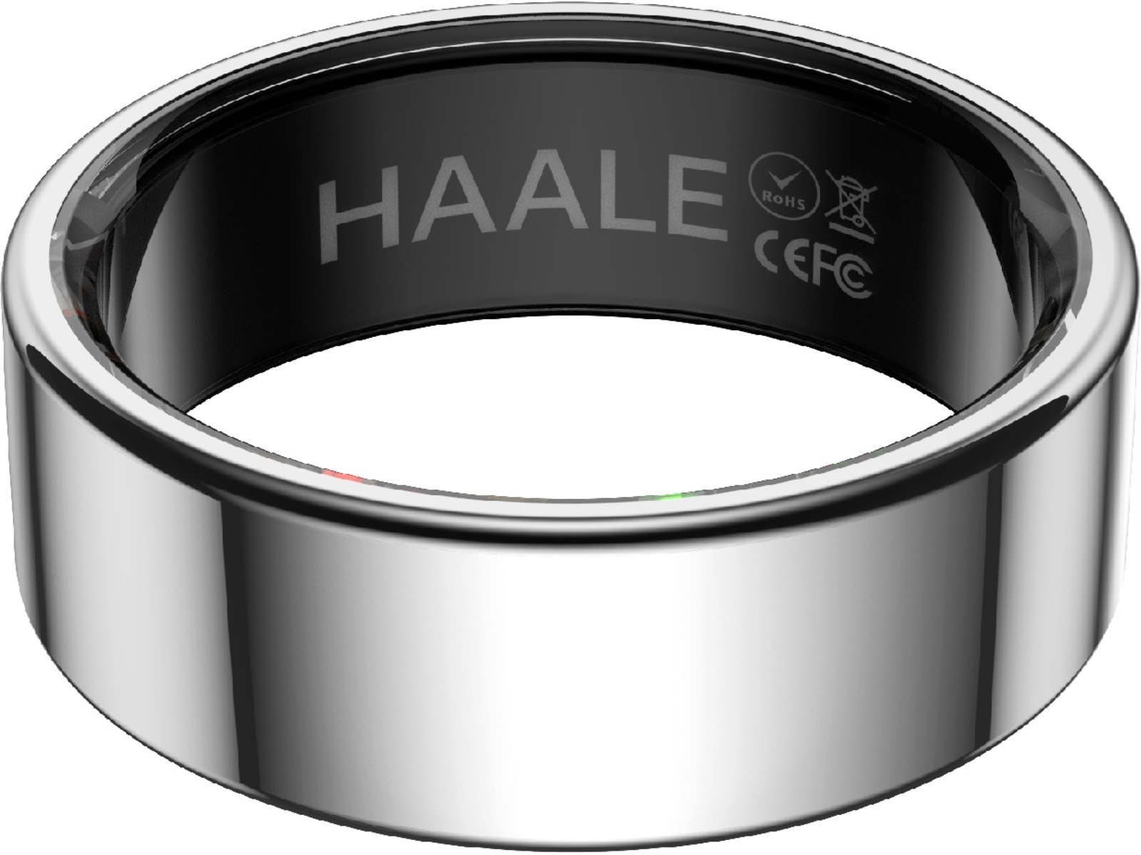 Haale II Smart Ring str. 10 (silver) -B-Grade Demo tillbehör till mobiler & smartwatches