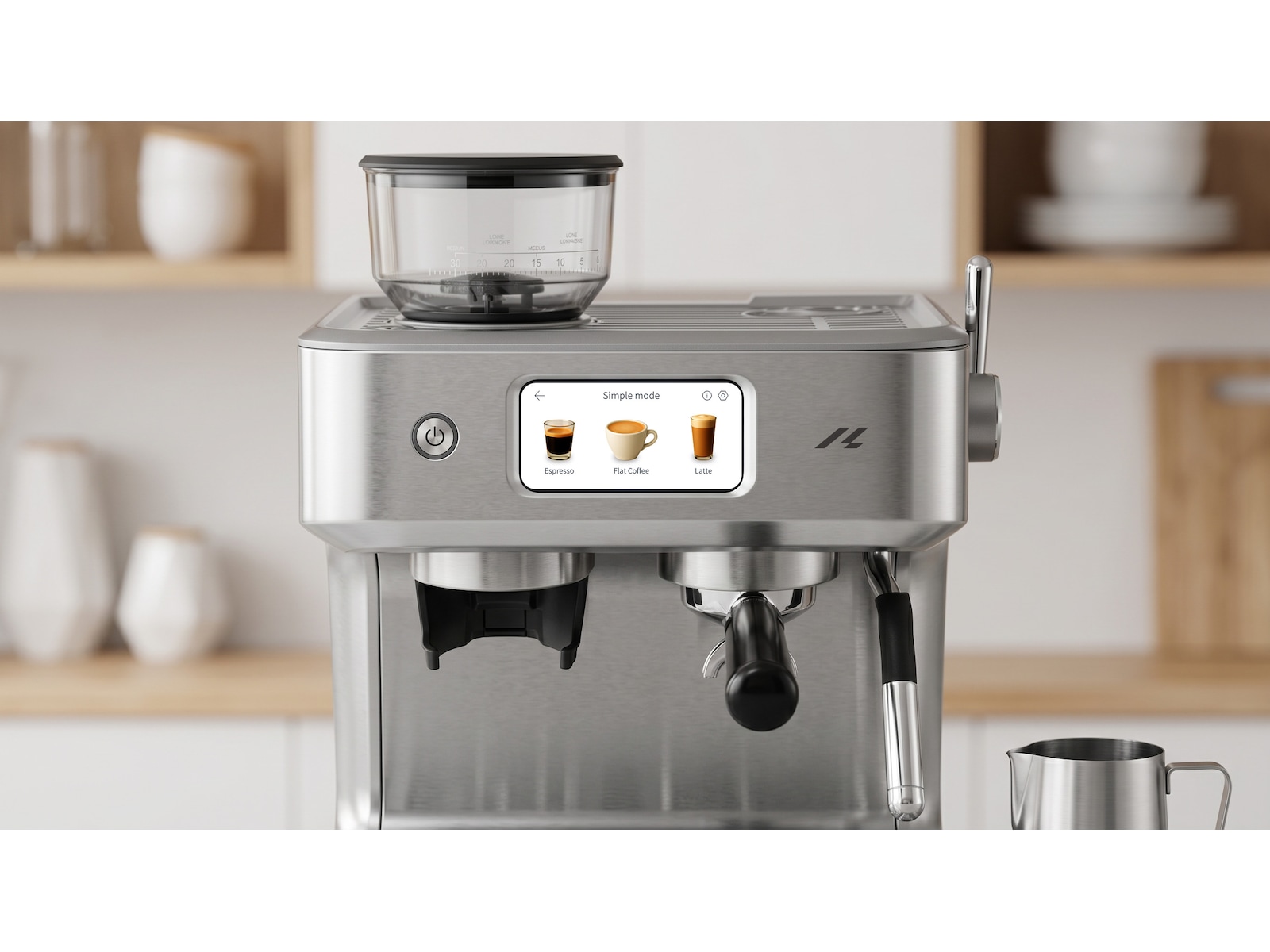 Loeffen LFEM9500 Espressomaskin med Kvarn Espressomaskiner