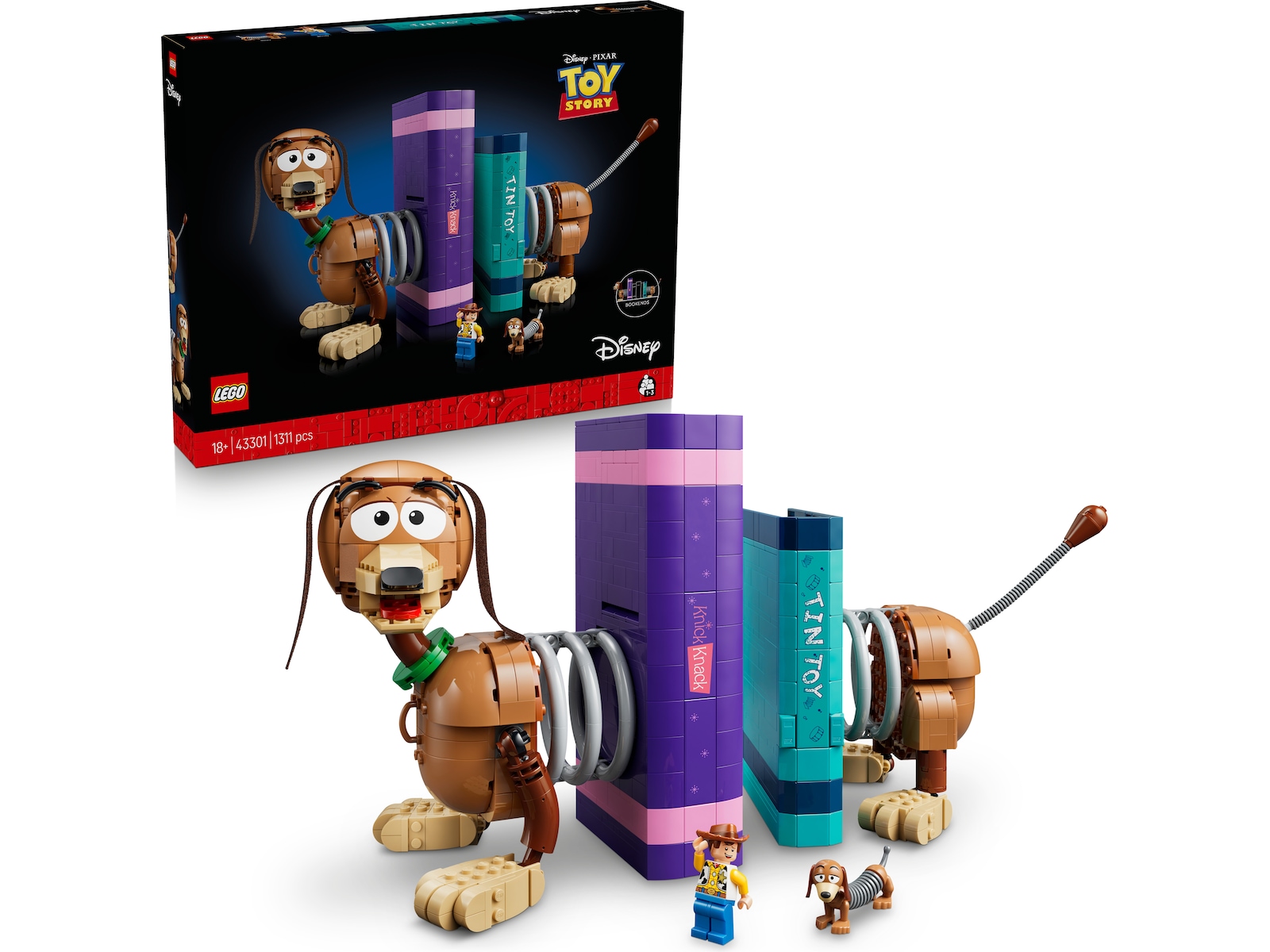 LEGO Disney och Pixar Slinky Dog Bokstöd 43301 LEGO