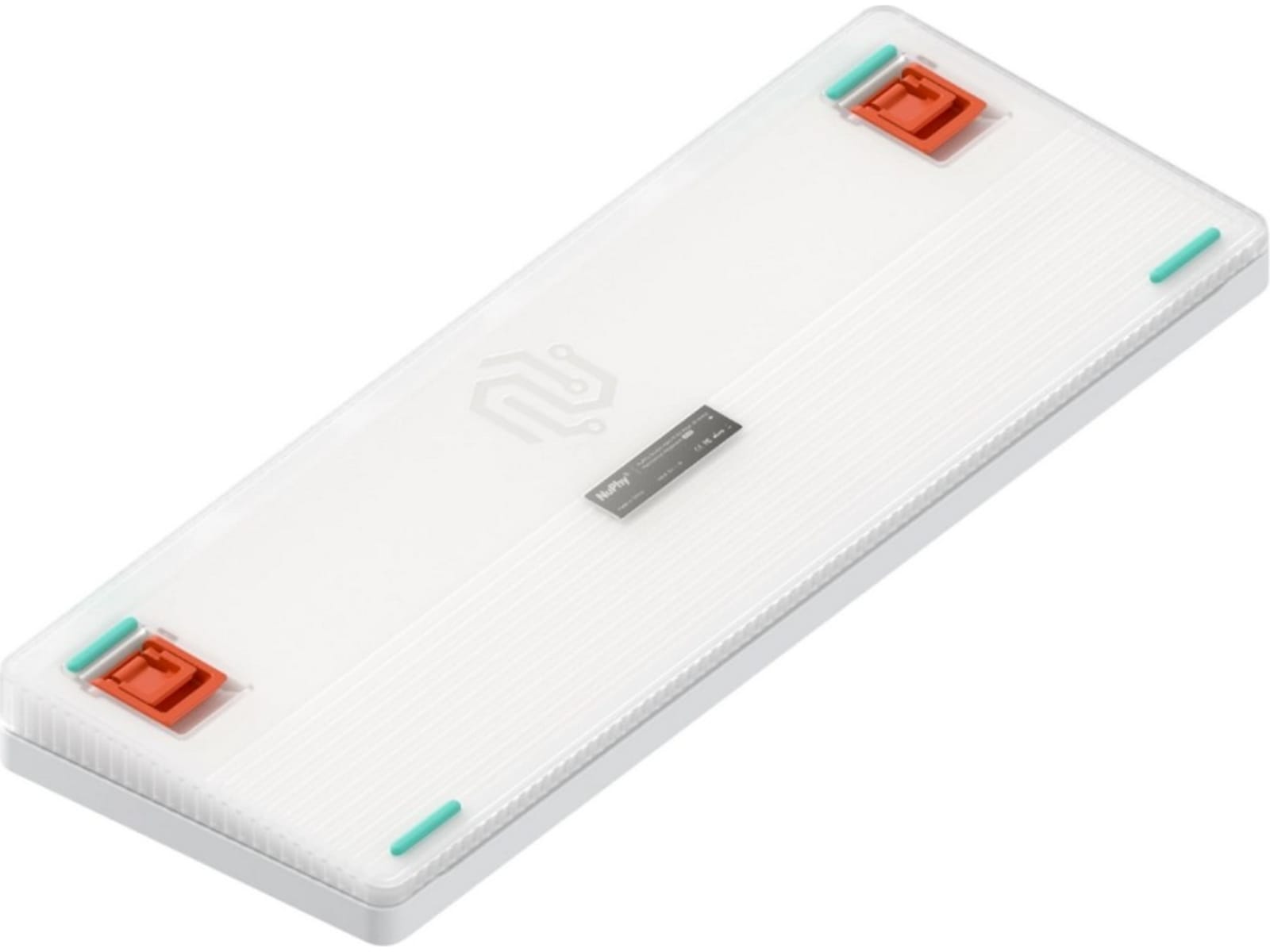 NuPhy Halo96 V2 trådlöst gaming tangentbord (Ionic white/Raspberry) Gamingtangentbord