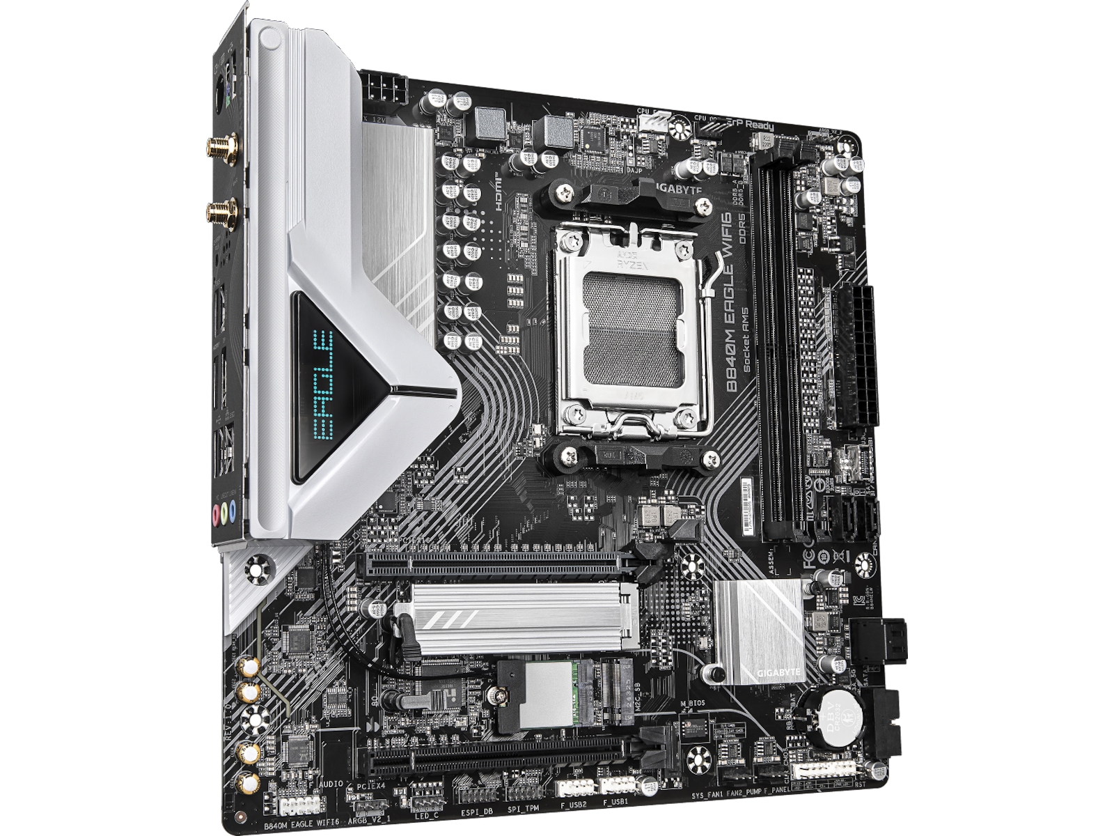 Gigabyte B840M EAGLE WIFI6 Moderkort -B-Grade Demo moderkort