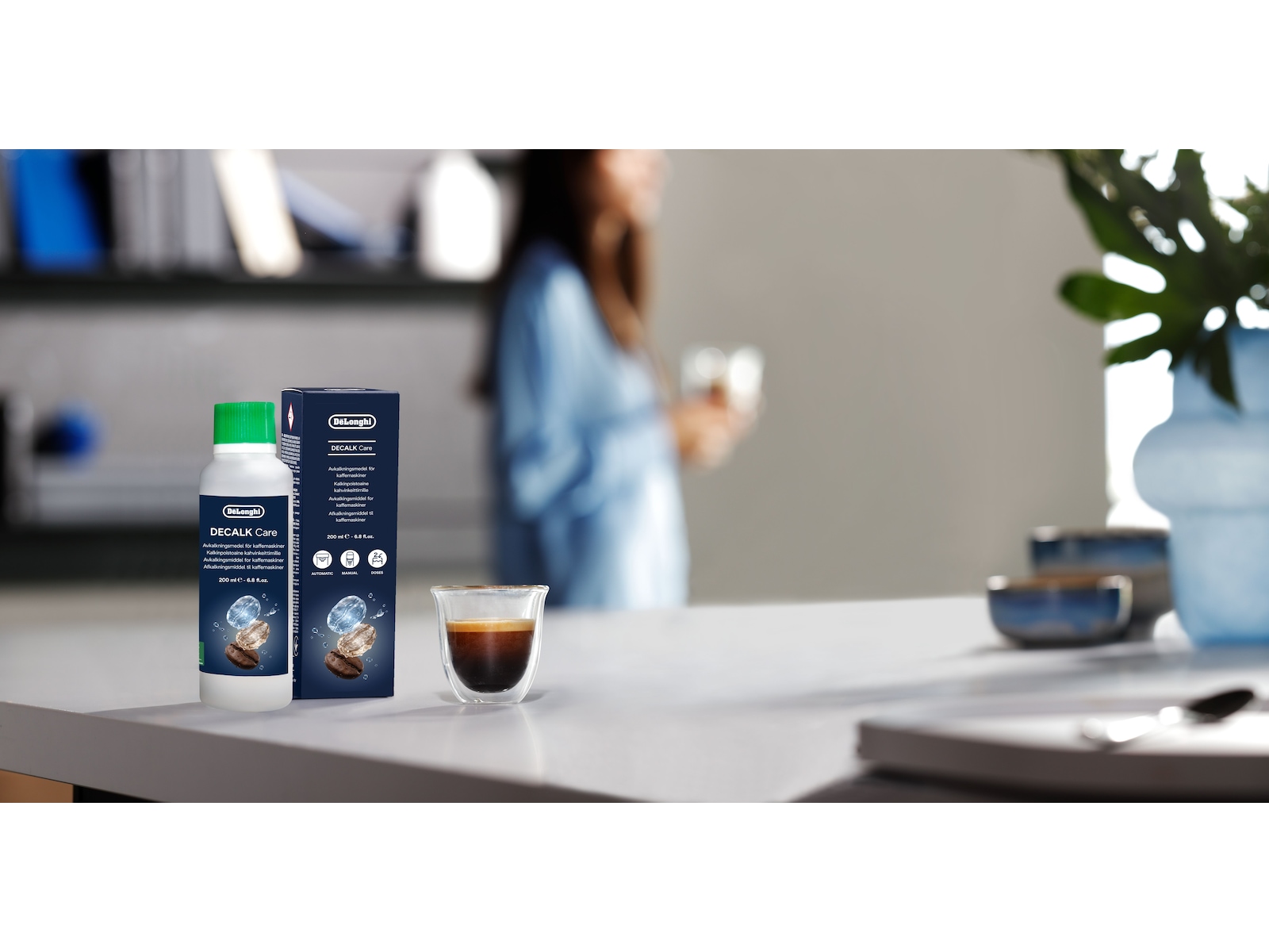 DeLonghi 200 ml DLSC202 avkalkningsmedel Tillbehör till kaffemaskiner