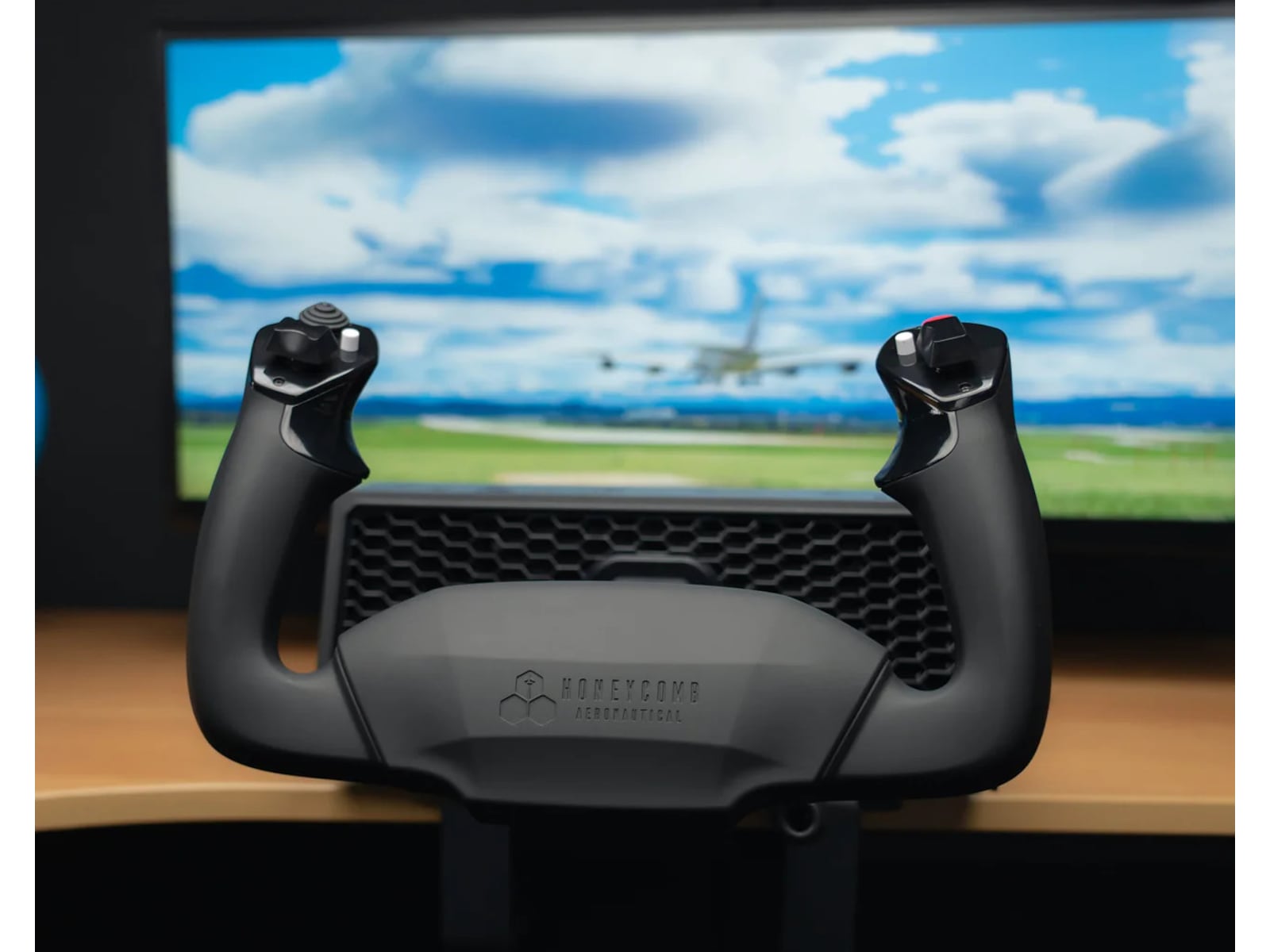 Honeycomb Alpha Flight Controls Lite Ratt och pedaler