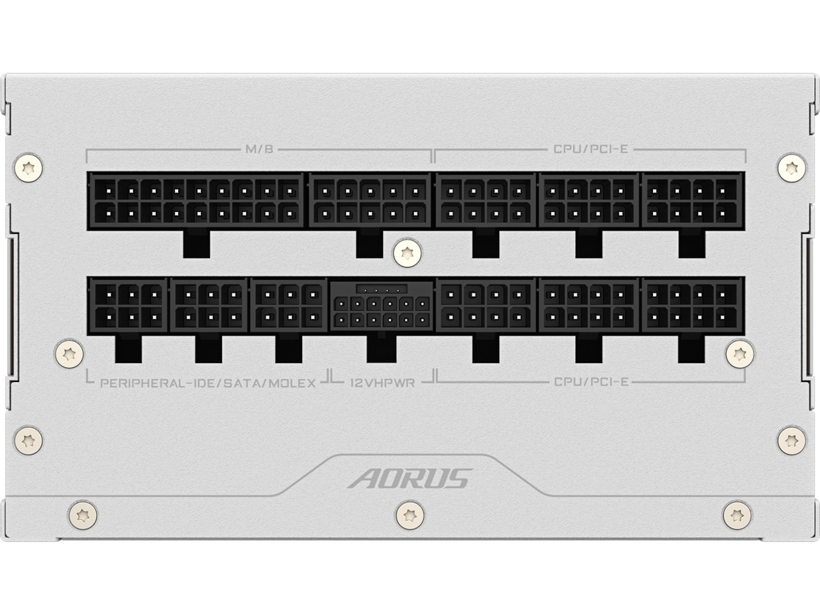 Gigabyte AORUS ELITE P850W ICE PSU (vit) Nätaggregat