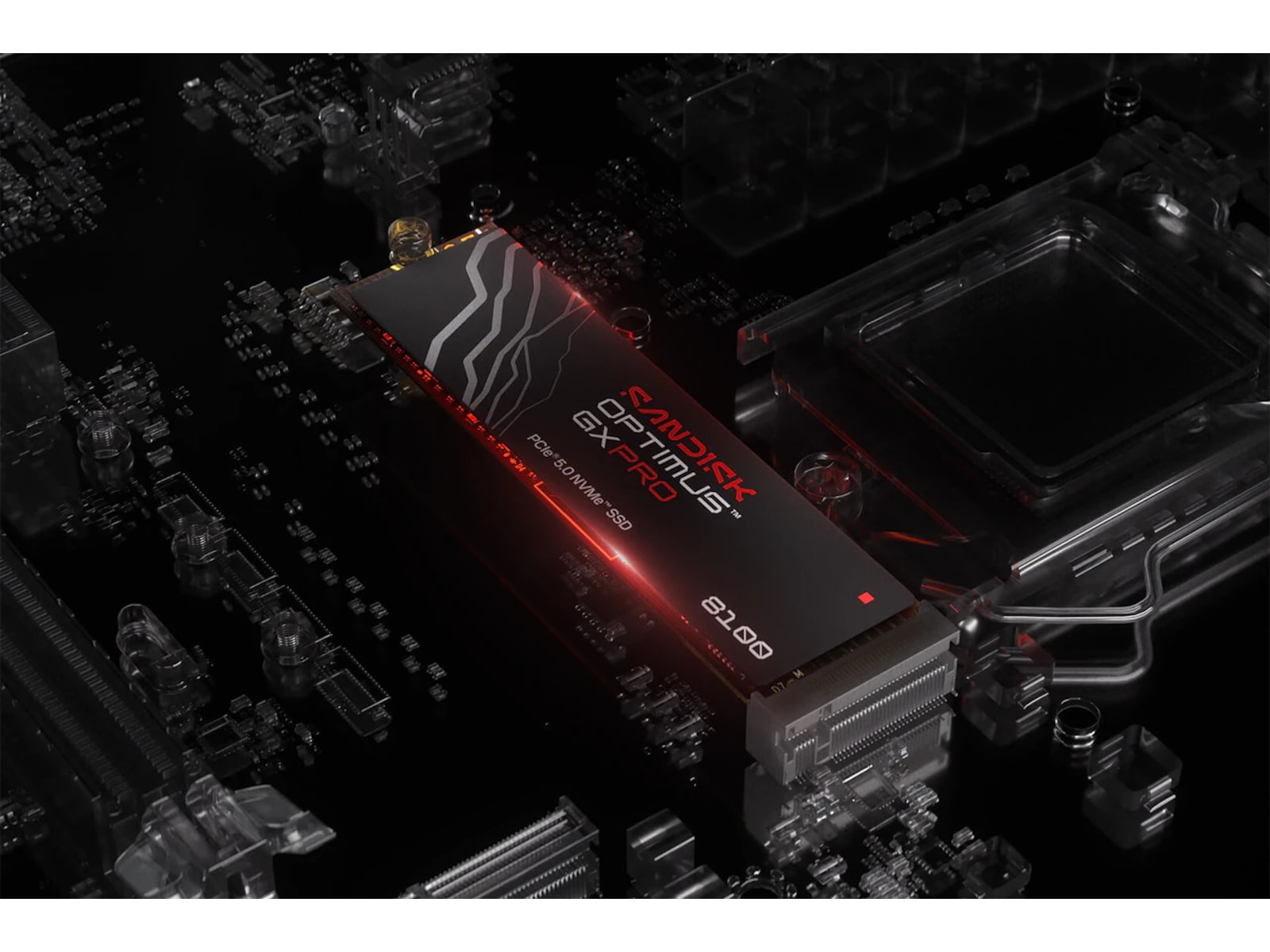 Sandisk Optimus GX PRO 8100 SSD 4TB SSD M.2