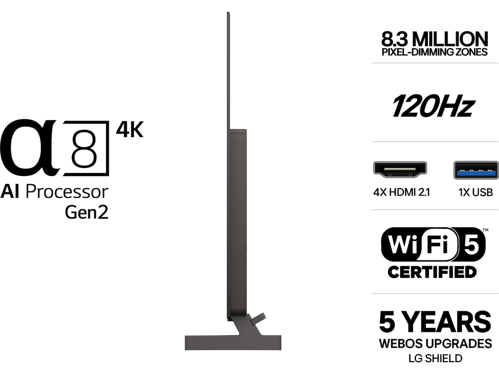 LG 77'' B6E 4K OLED smart TV (2026) 70 - 79 tums TV