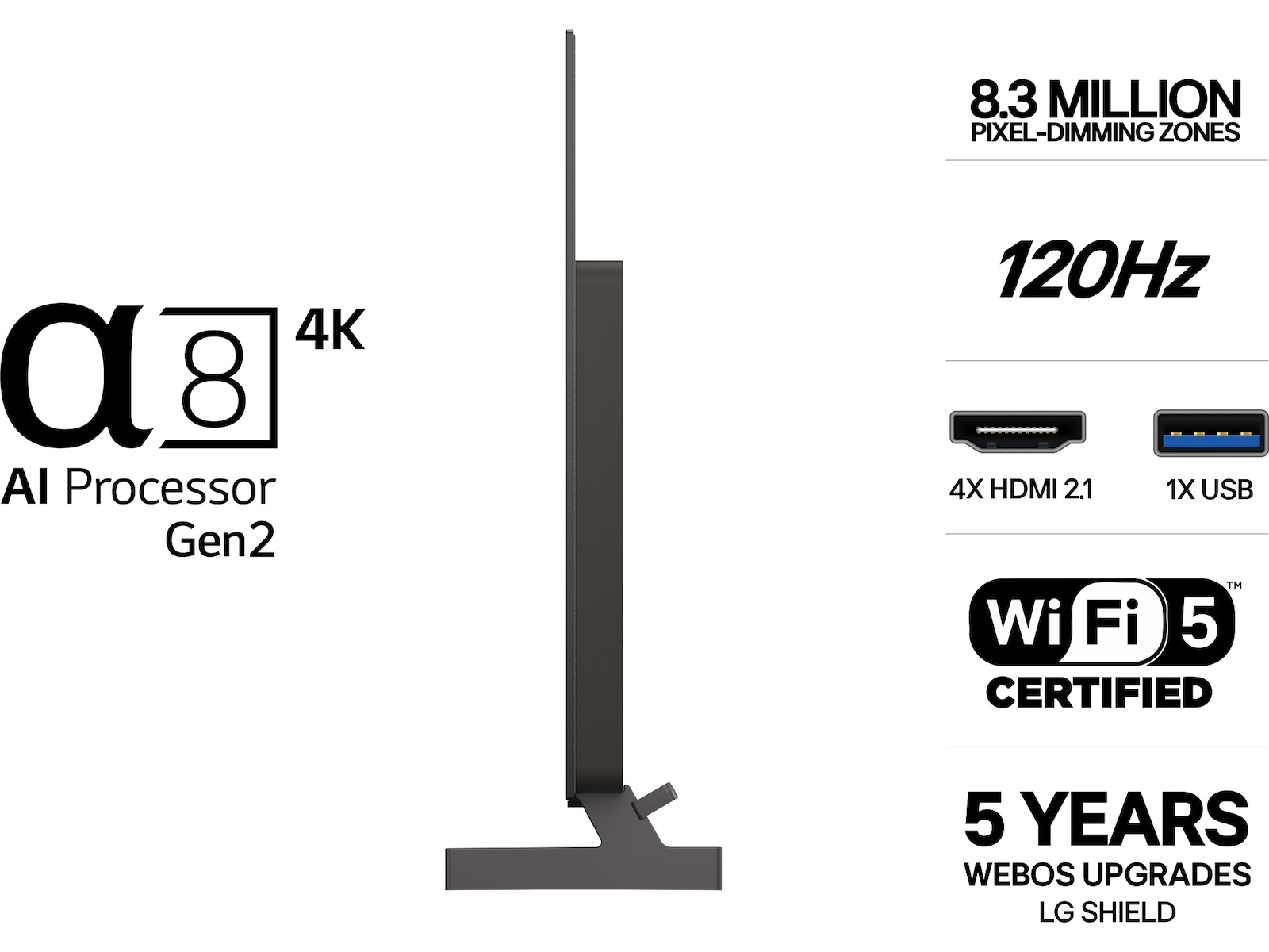 LG 48'' B6E 4K OLED smart TV (2026) 20 - 49 tums TV