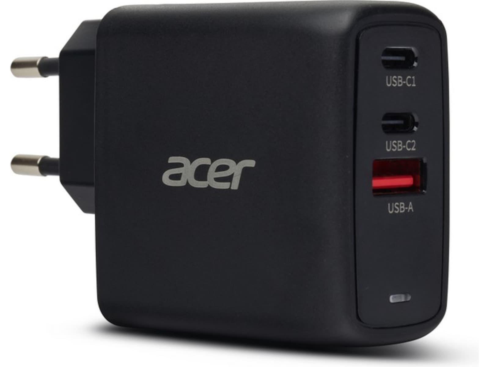 Acer 67W GaN PD-laddare med 3 portar Batteri och laddare