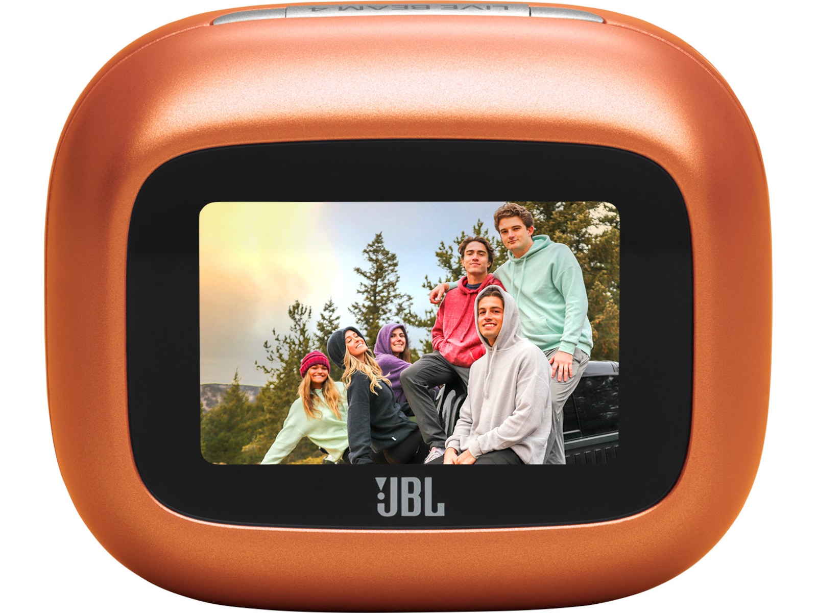 JBL Live Beam 4 trådlösa öronproppar (orange) In-ear hörlurar