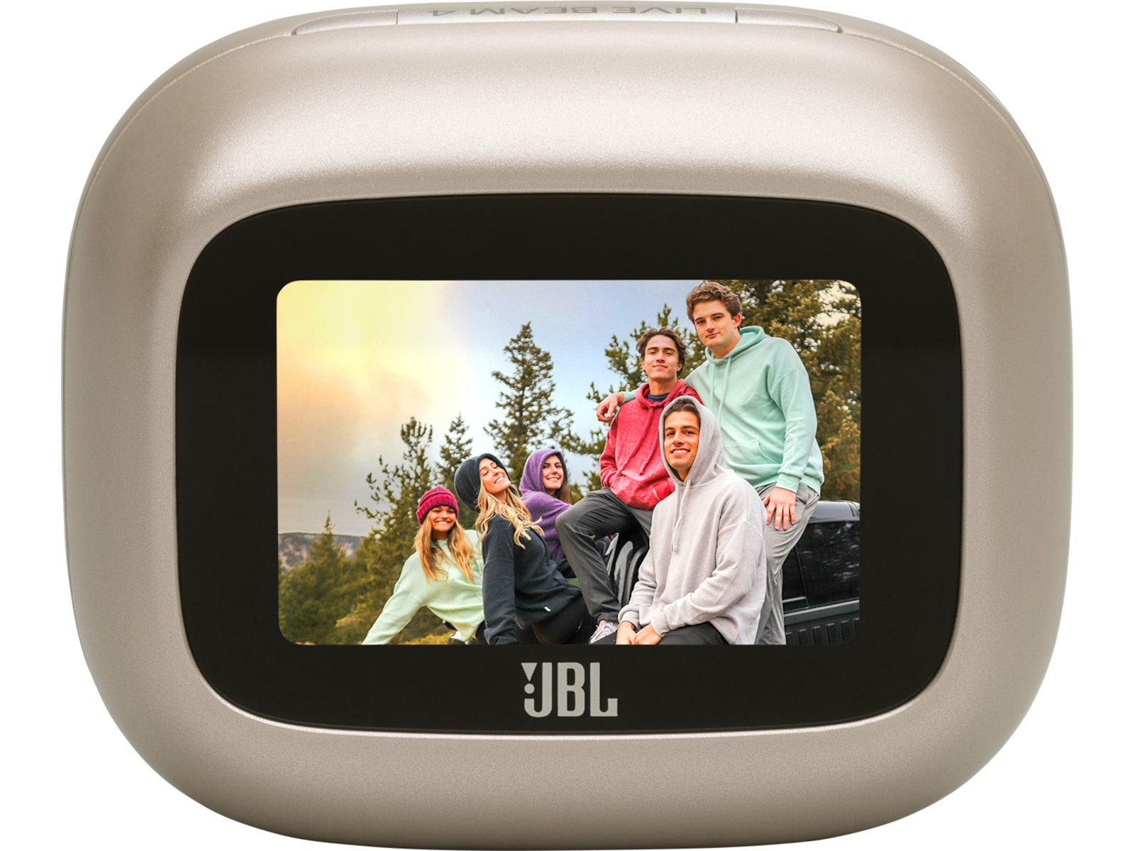 JBL Live Beam 4 trådlösa öronproppar (champagne) In-ear hörlurar