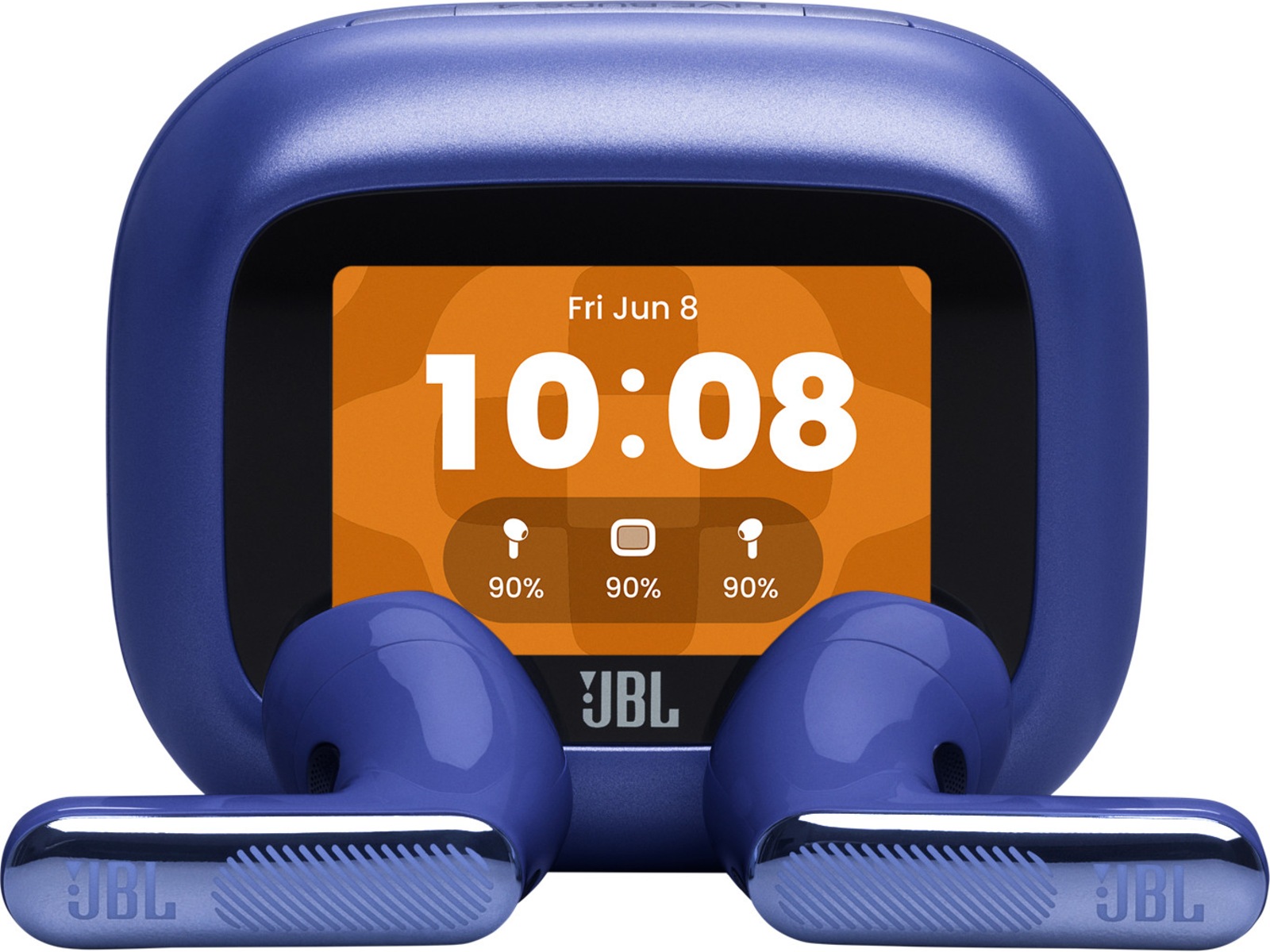 JBL LIVE FLEX 4 - Trådlösa öronproppar med ANC (blå) In-ear hörlurar