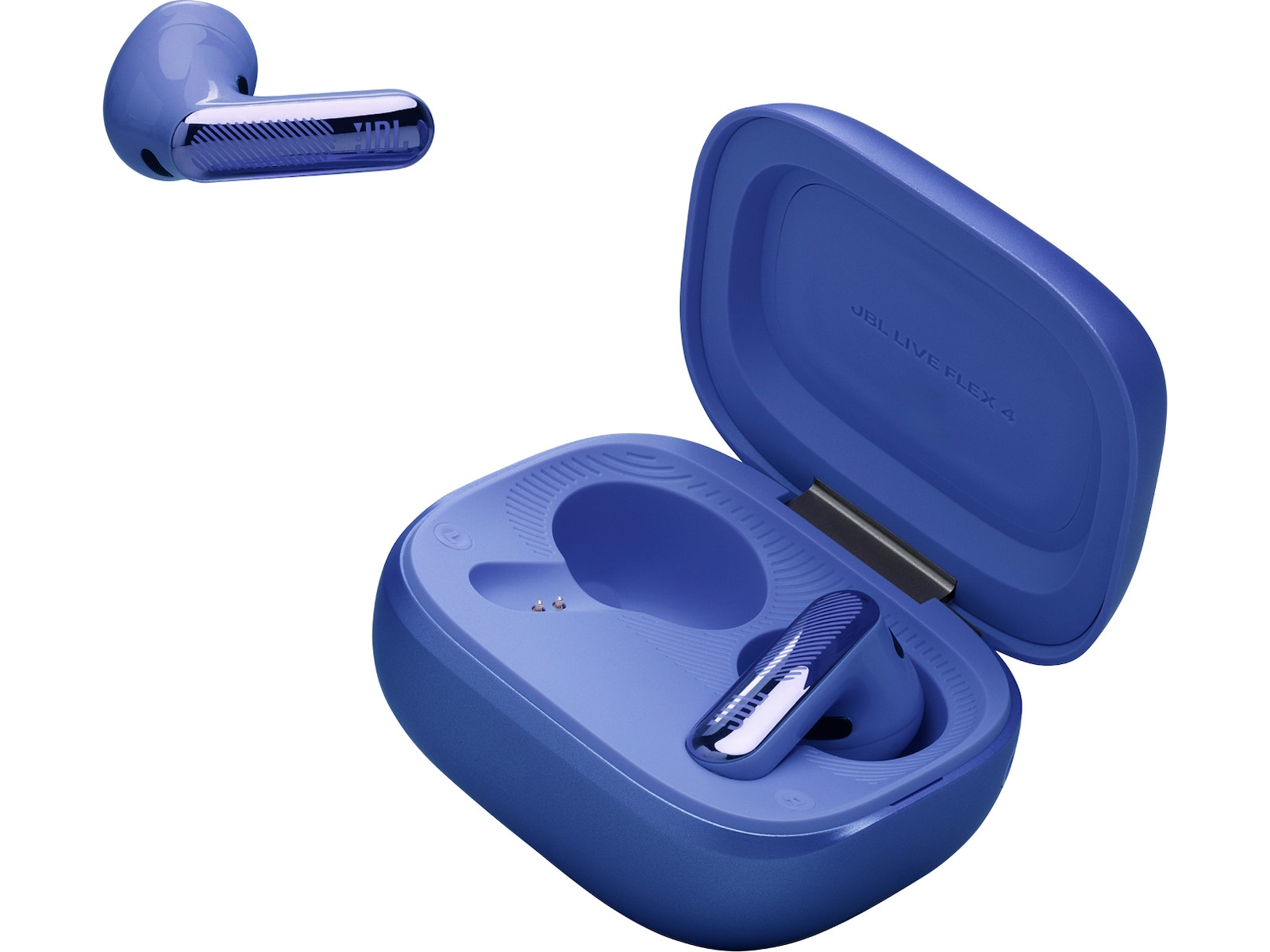 JBL LIVE FLEX 4 - Trådlösa öronproppar med ANC (blå) In-ear hörlurar
