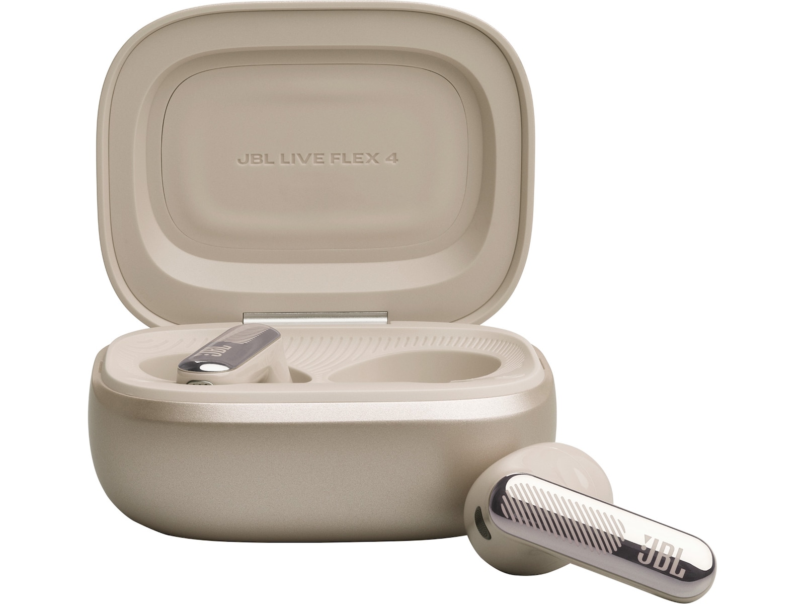 JBL LIVE FLEX 4 trådlösa öronproppar med ANC (sand) In-ear hörlurar