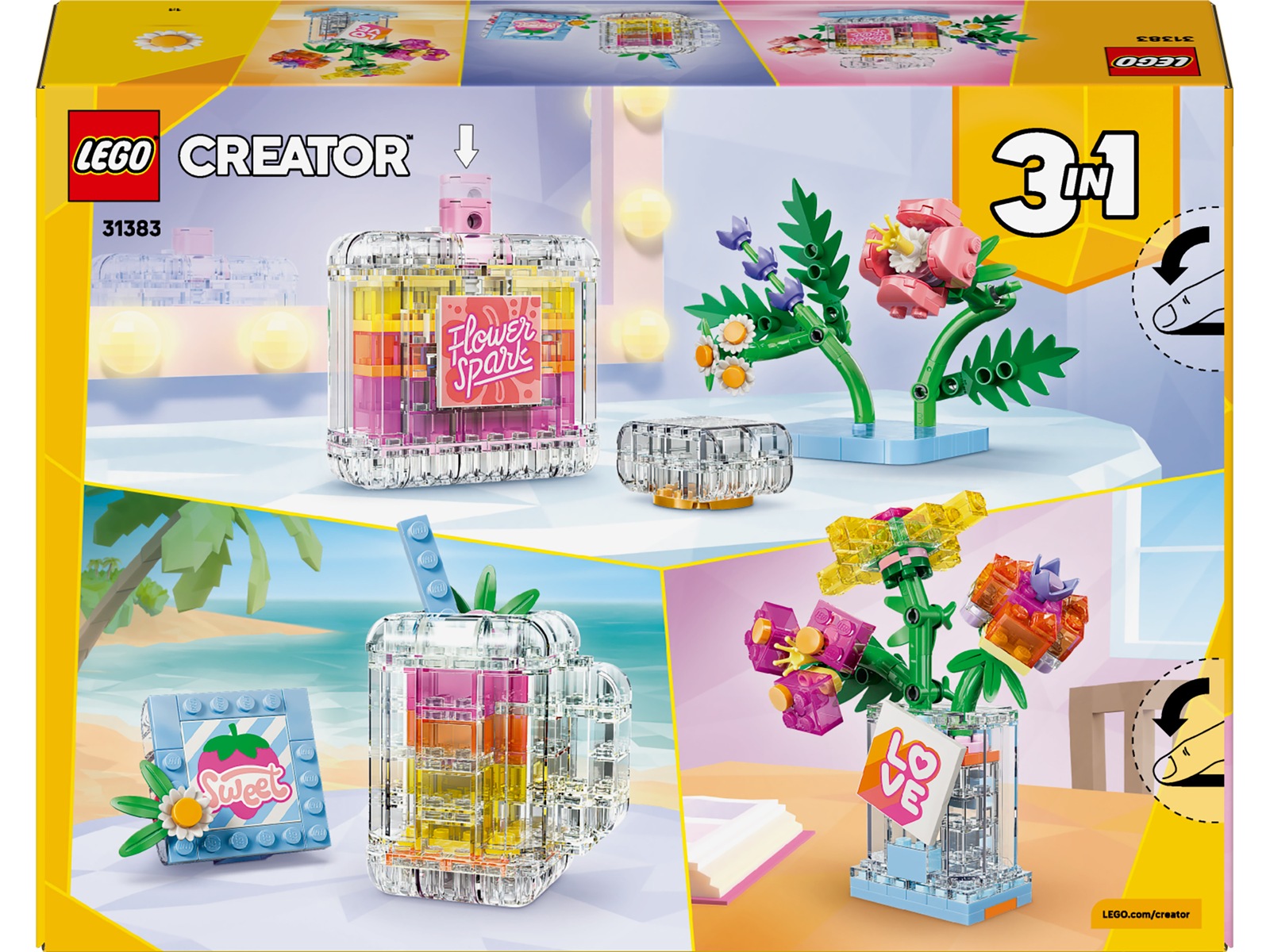 LEGO Creator Parfymflaska med blomsterdekor 31383 LEGO