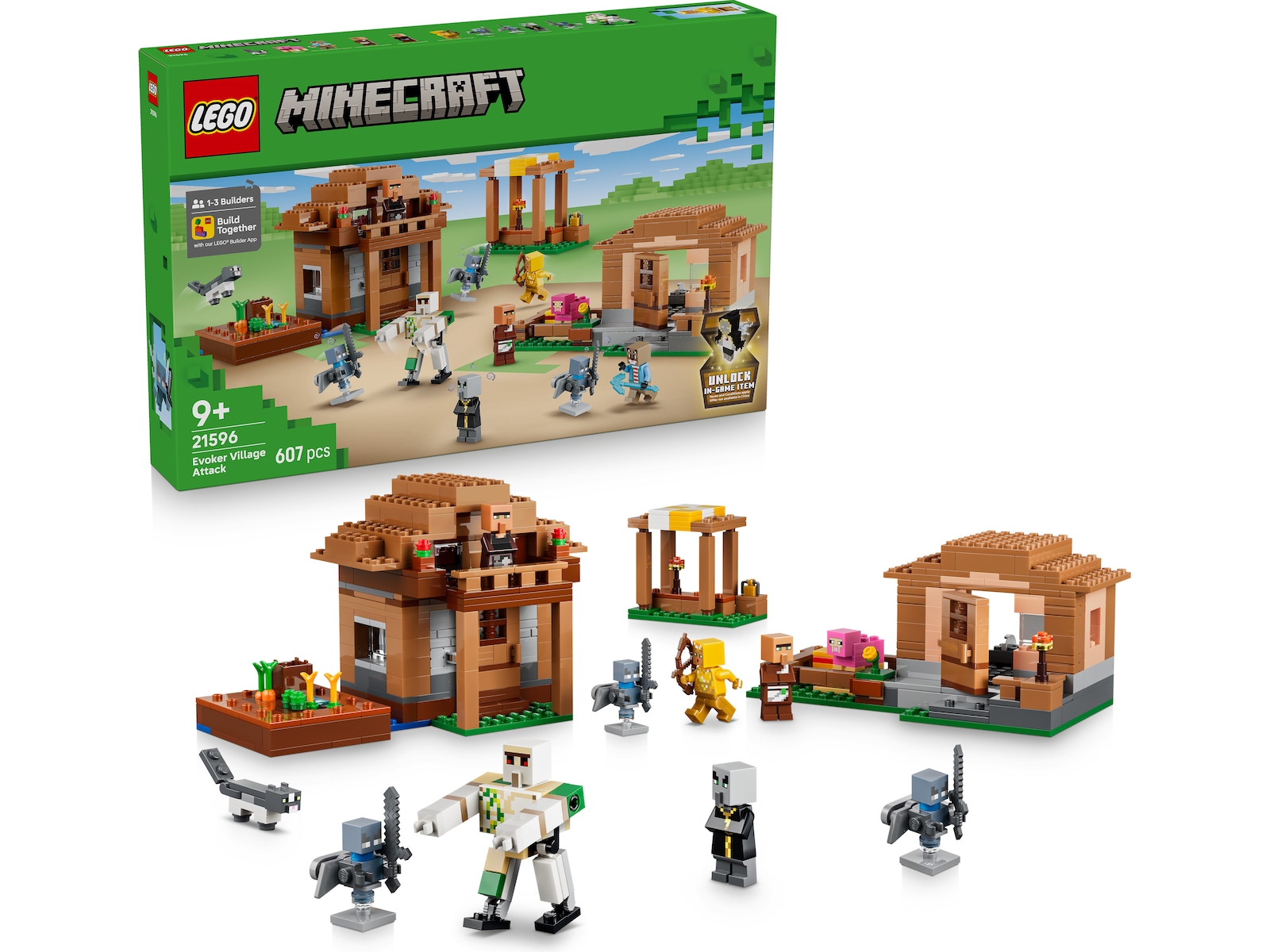 LEGO Minecraft Attacken mot själarnas by 21596 LEGO