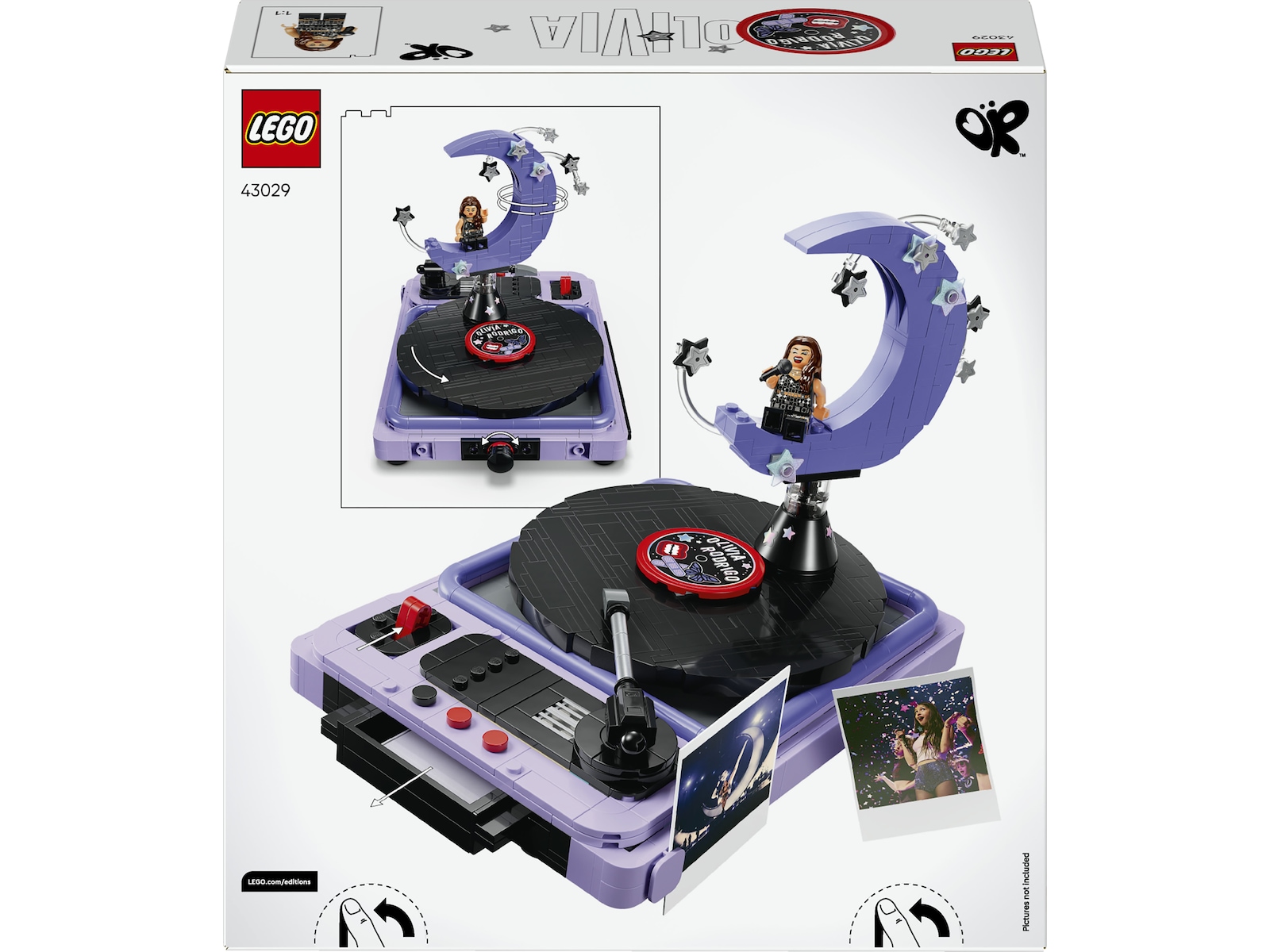 LEGO Editions Music Olivia Rodrigos konsertmåne 43029 LEGO
