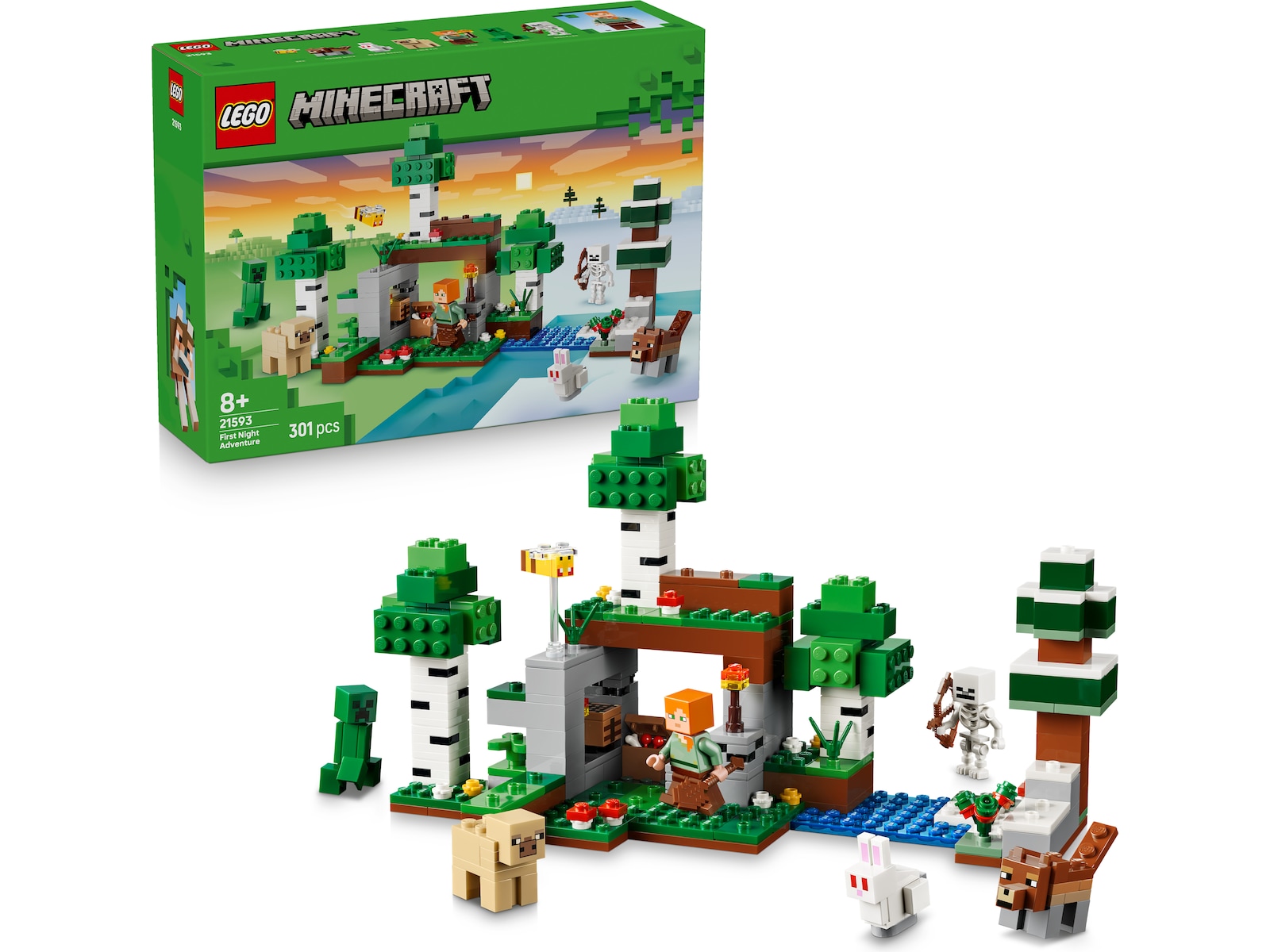 LEGO Minecraft Äventyr den första natten 21593 LEGO