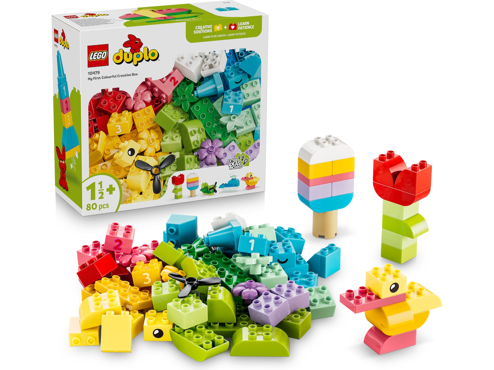 LEGO DUPLO Classic Kreativitetslåda med färgglada klossar 10479 LEGO