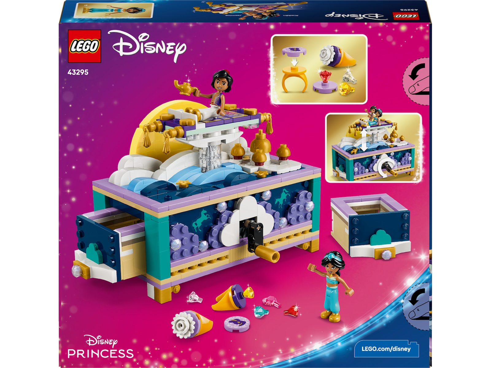 LEGO Disney Jasmines smyckeskrin 43295  LEGO