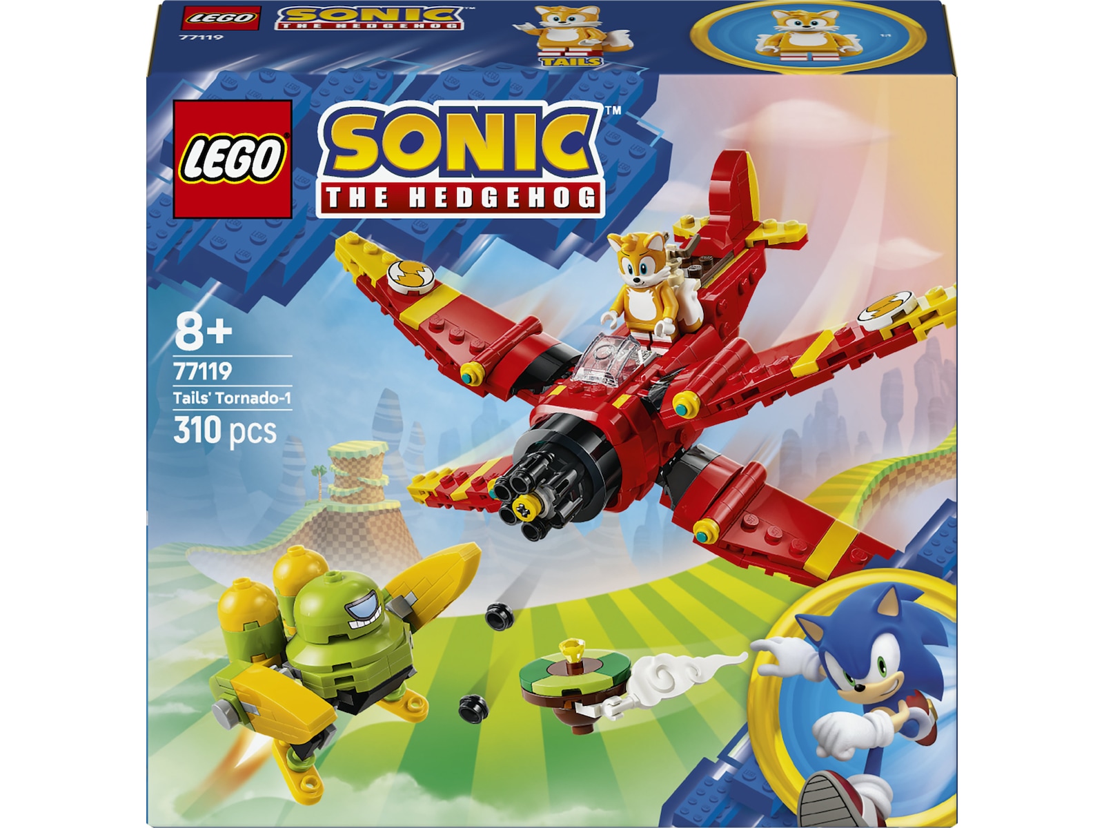 LEGO Sonic Tails Tornado-1 77119 LEGO