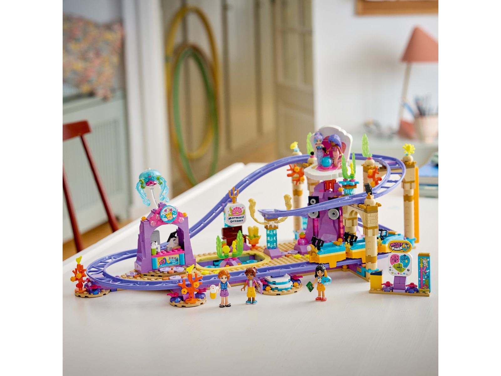 LEGO Friends Berg-och-dal-bana med havsfrutema 42703 LEGO