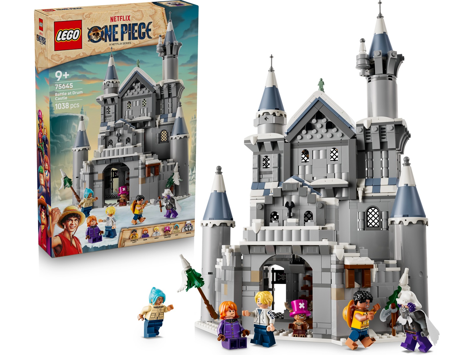 LEGO One Piece Slaget vid Drum-slottet 75645 