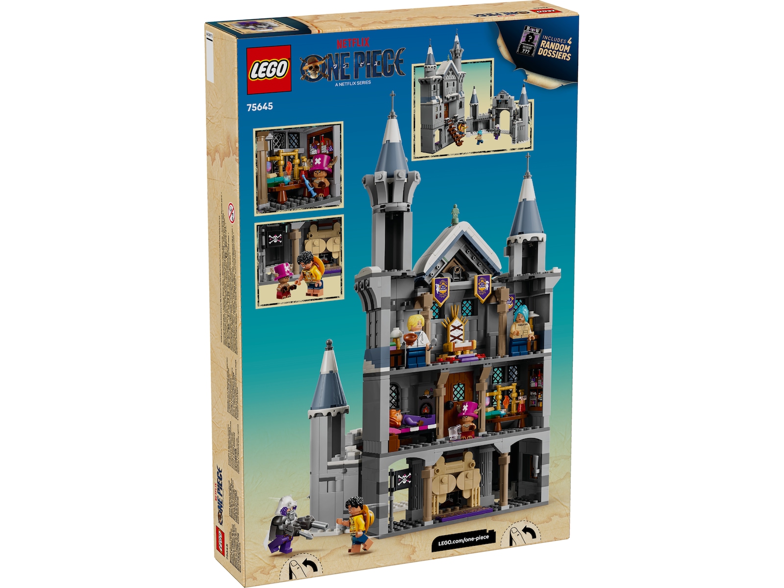 LEGO One Piece Slaget vid Drum-slottet 75645 