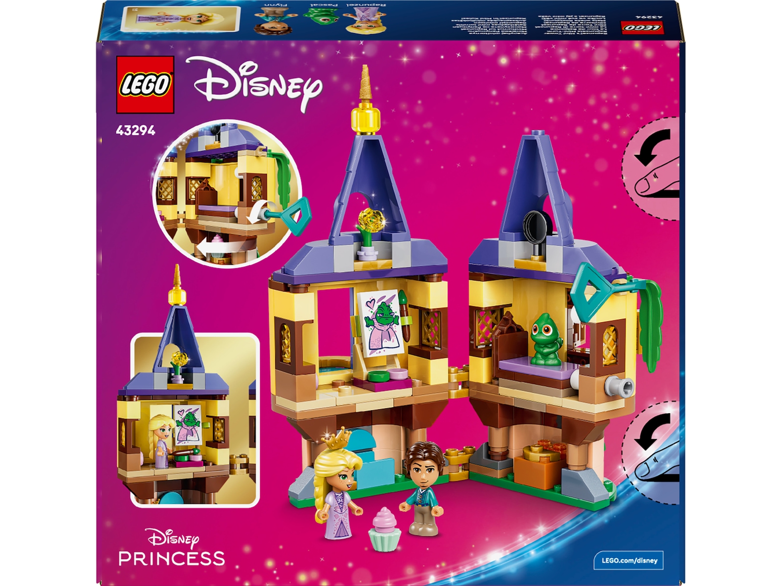 LEGO Disney Princess Rapunsels miniatyrtorn 43294 LEGO