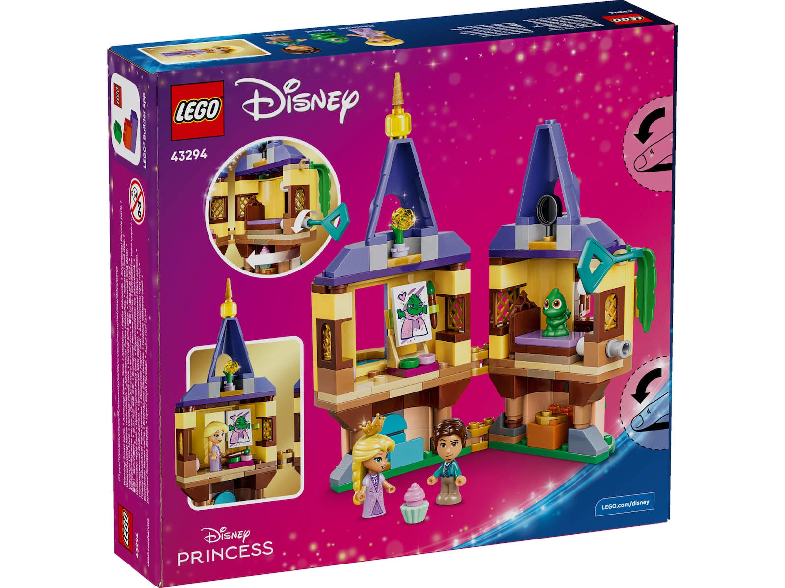 LEGO Disney Princess Rapunsels miniatyrtorn 43294 LEGO