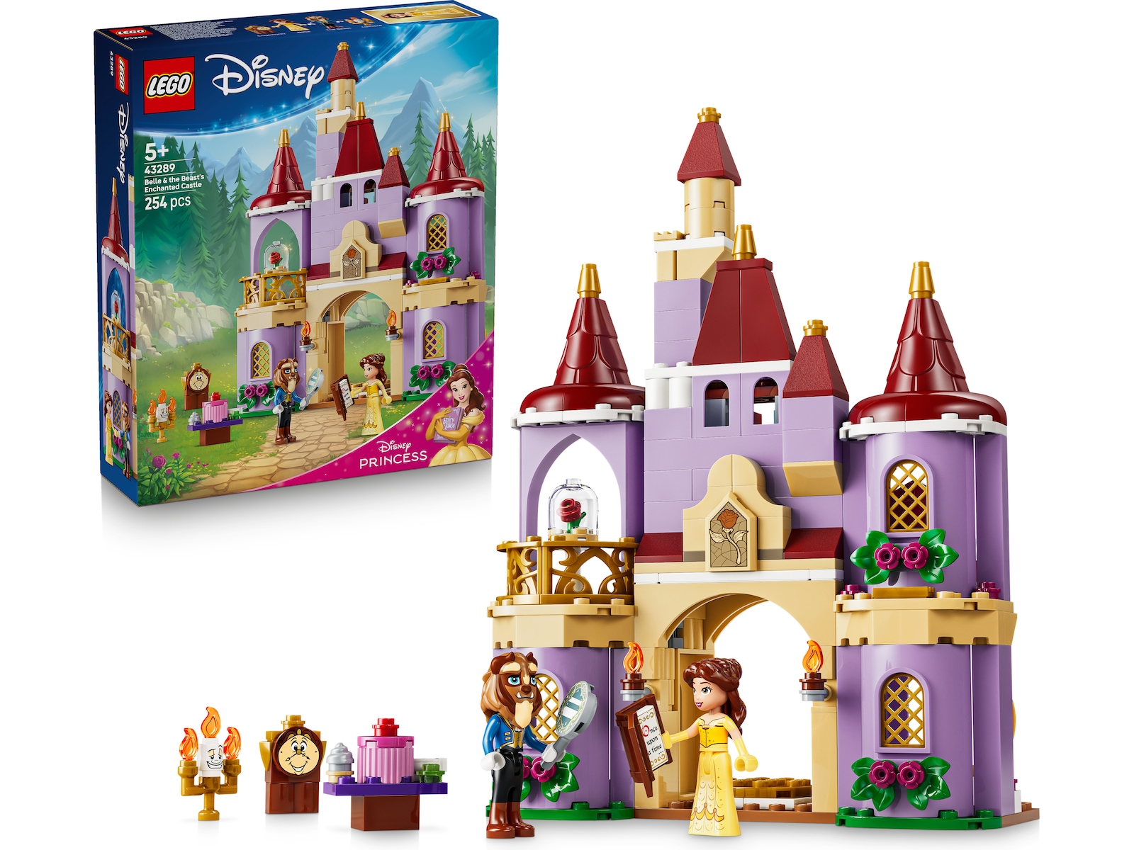 LEGO Disney Princess Belle och Odjurets förtrollade slott 43289 LEGO