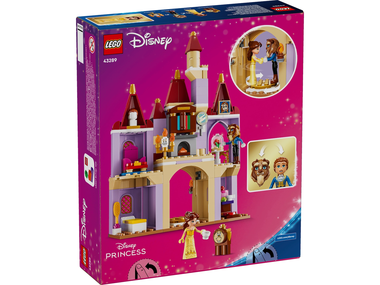 LEGO Disney Princess Belle och Odjurets förtrollade slott 43289 LEGO