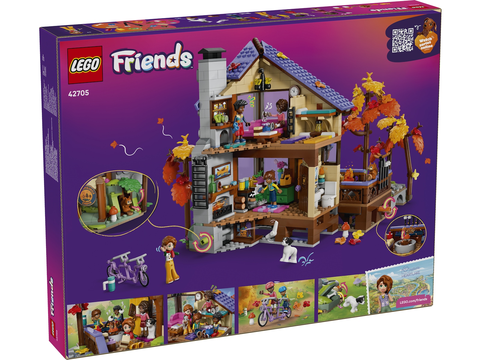 LEGO Friends Mysig hösthytta 42705 LEGO
