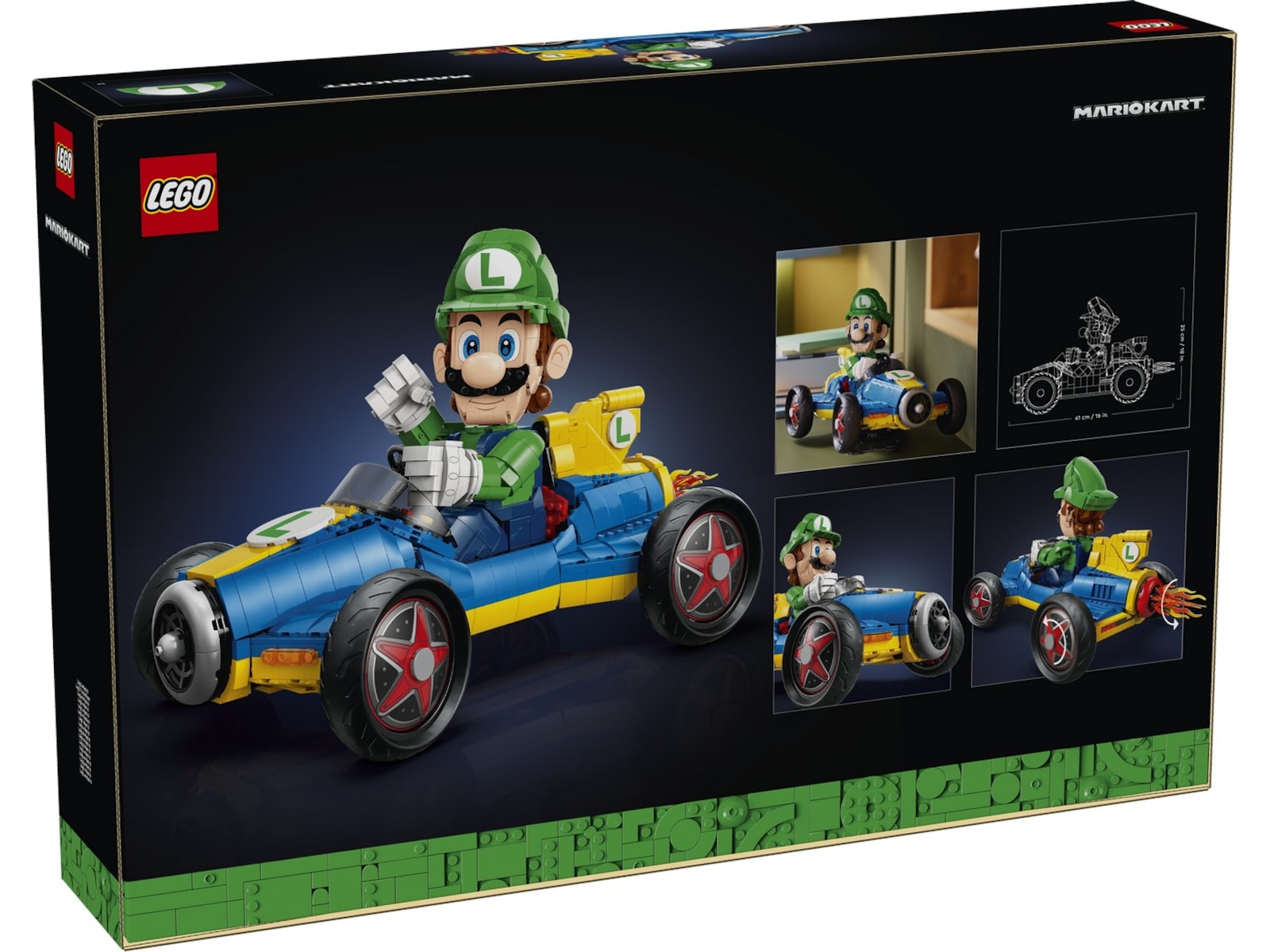LEGO Super Mario Mario Kart – Luigi och Mach 8 72050 LEGO