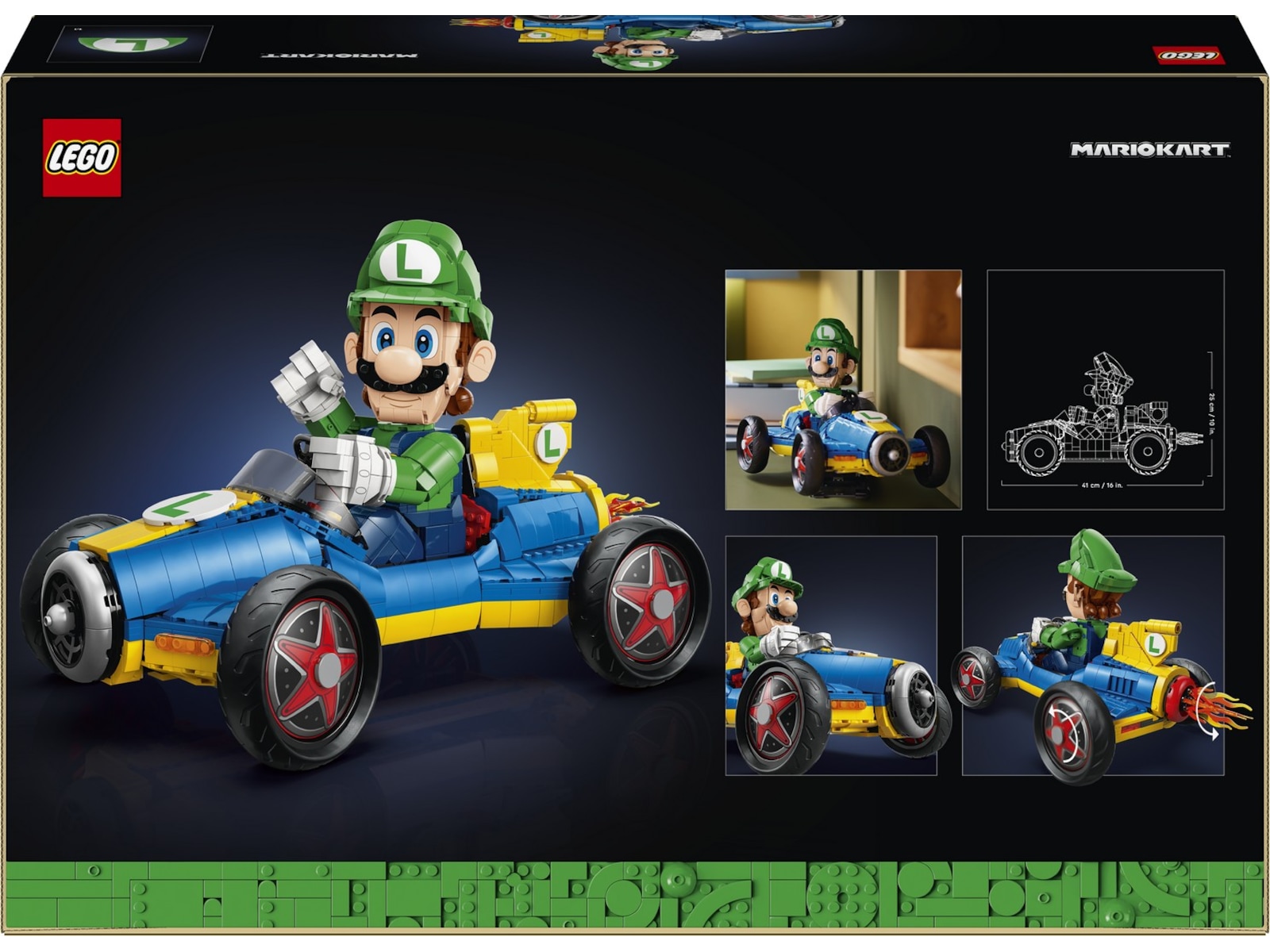 LEGO Super Mario Mario Kart – Luigi och Mach 8 72050 LEGO