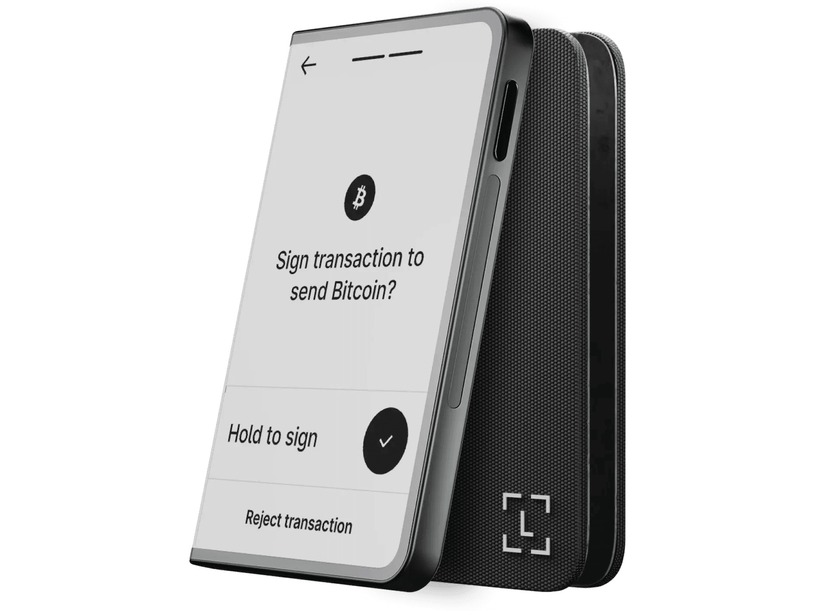 Ledger Stax™ Graphite inkluderad Ledger Recovery Key Krypto