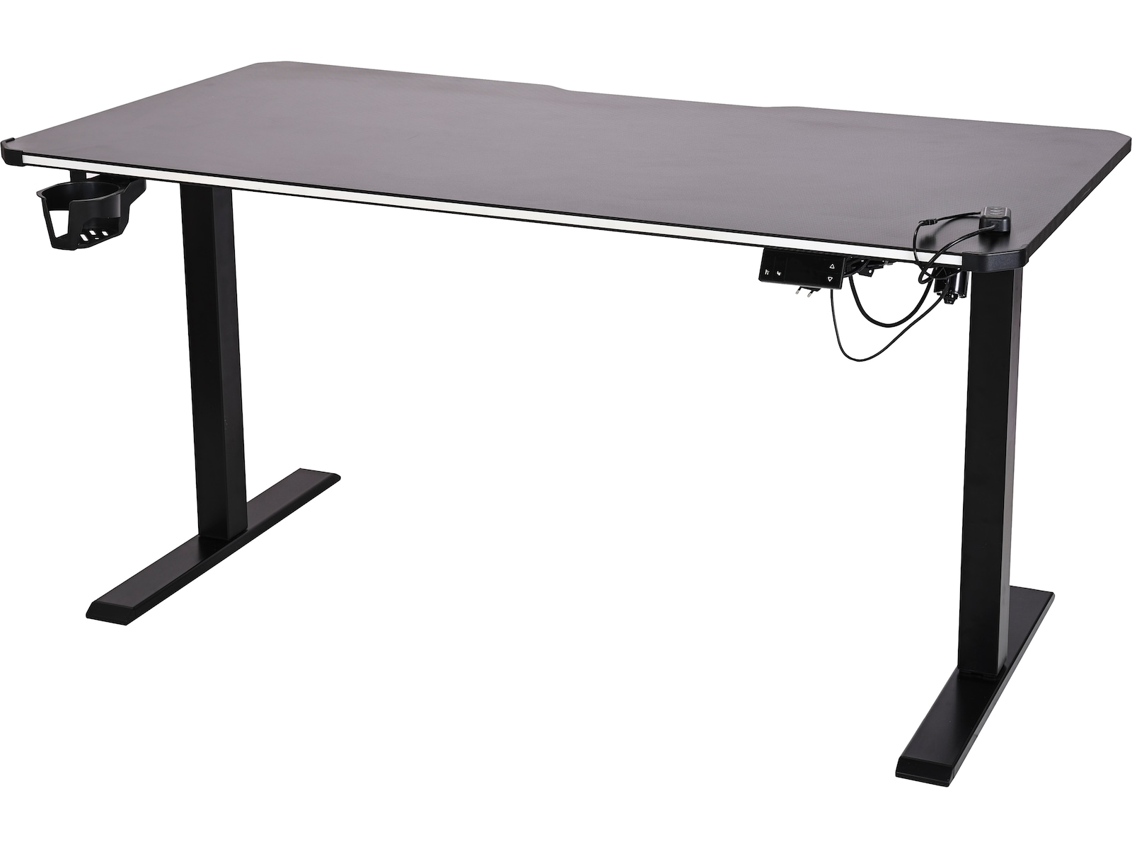 Mission Hyperion Motoriserat RGB Gaming-Skrivbord Gamingdesk