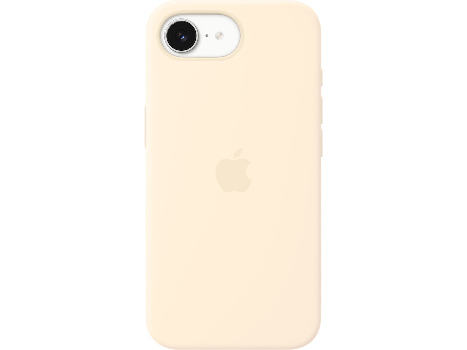 Apple iPhone 17e silikonfodral (vanilla) Mobilskal