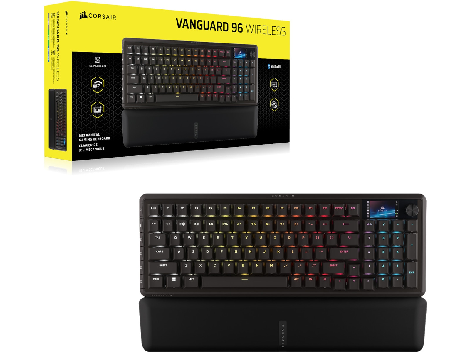 CORSAIR VANGUARD 96 WIRELESS Gaming Tangentbord Gamingtangentbord